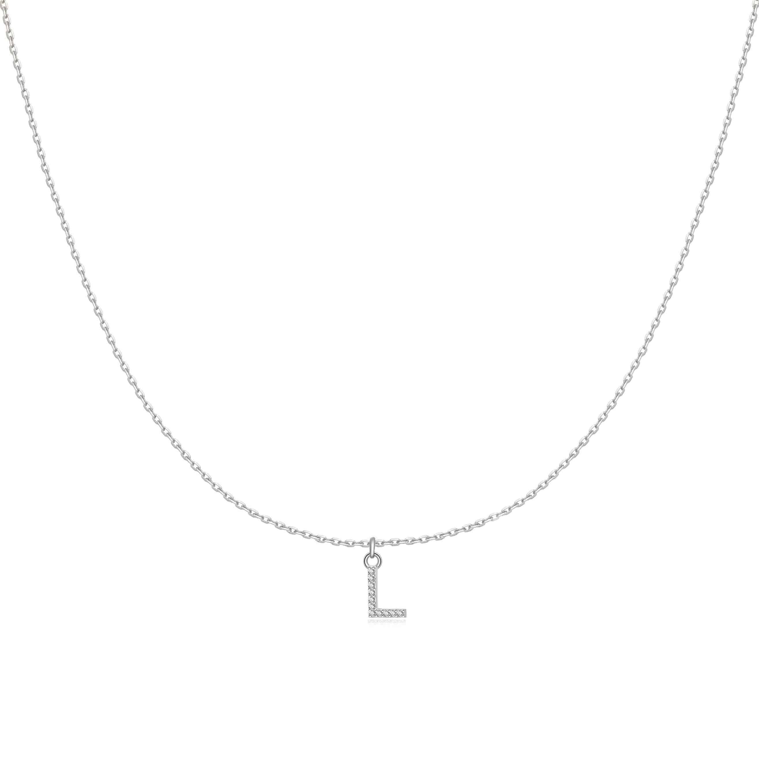 "Little Initial" Necklace - SophiaJewels