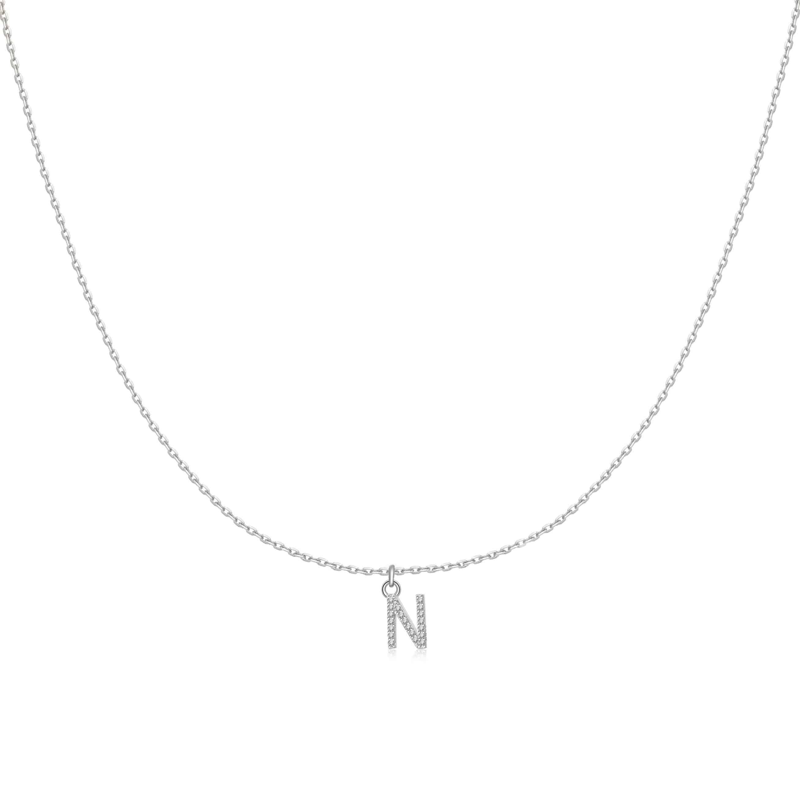"Little Initial" Necklace - SophiaJewels