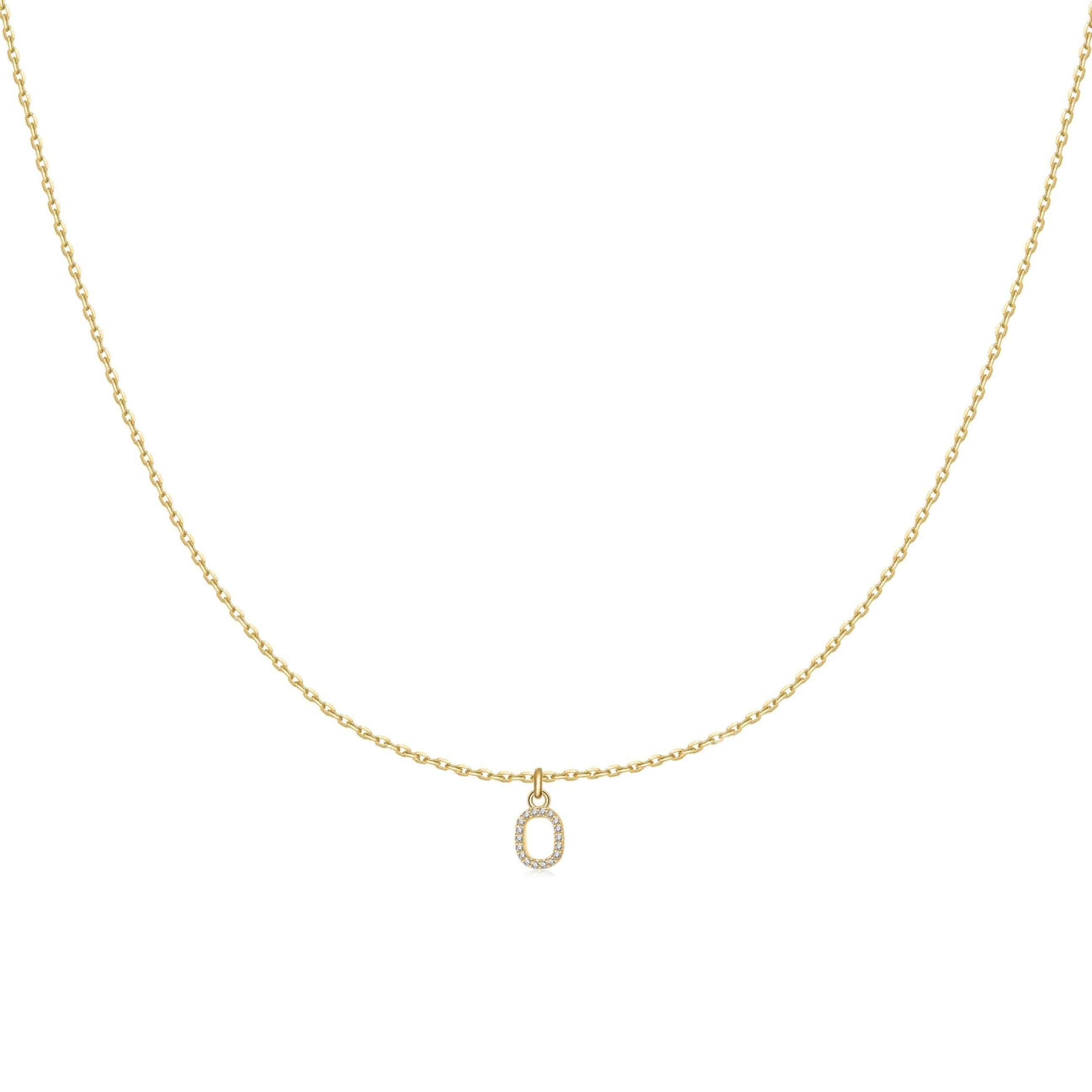 "Little Initial" Necklace - SophiaJewels