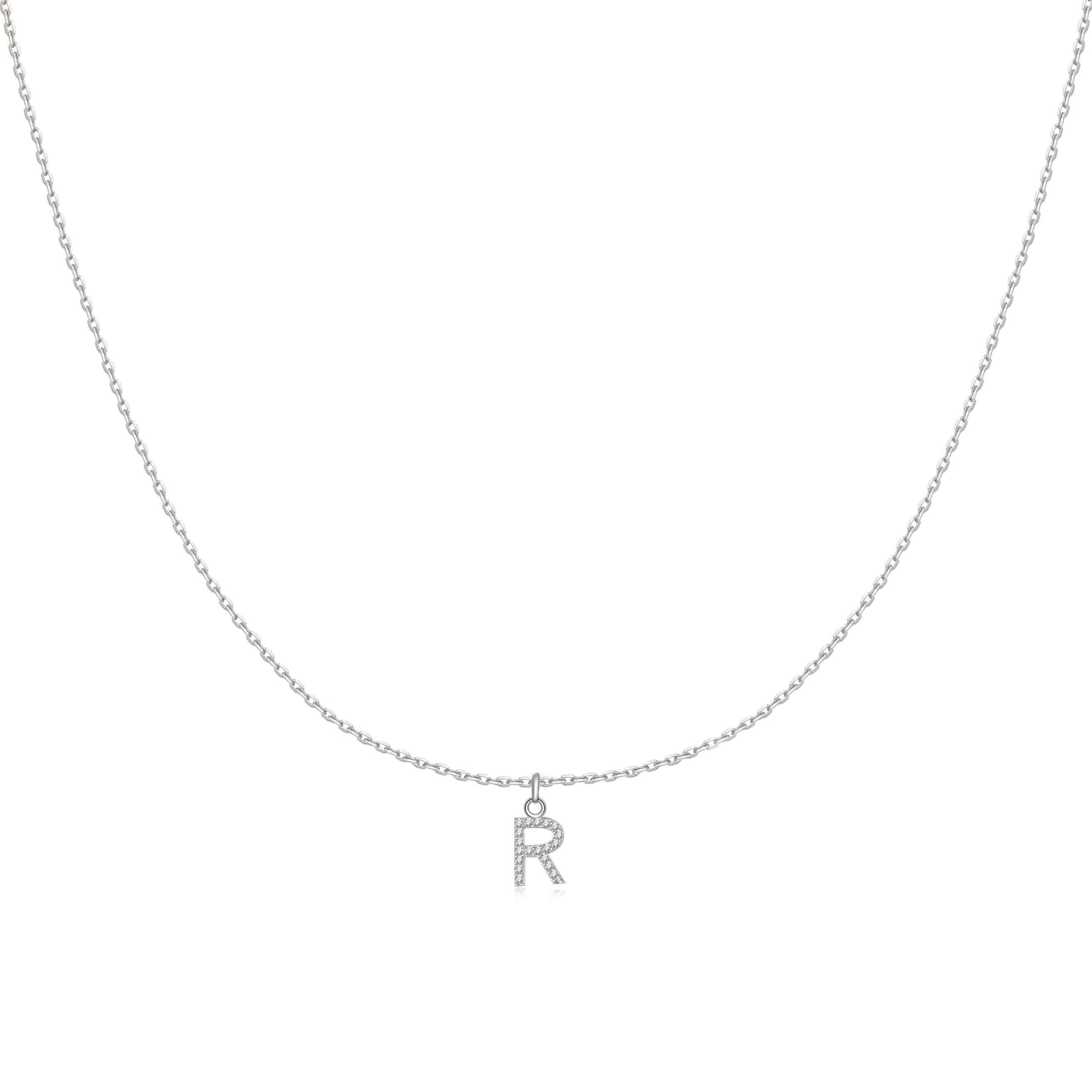 "Little Initial" Necklace - SophiaJewels