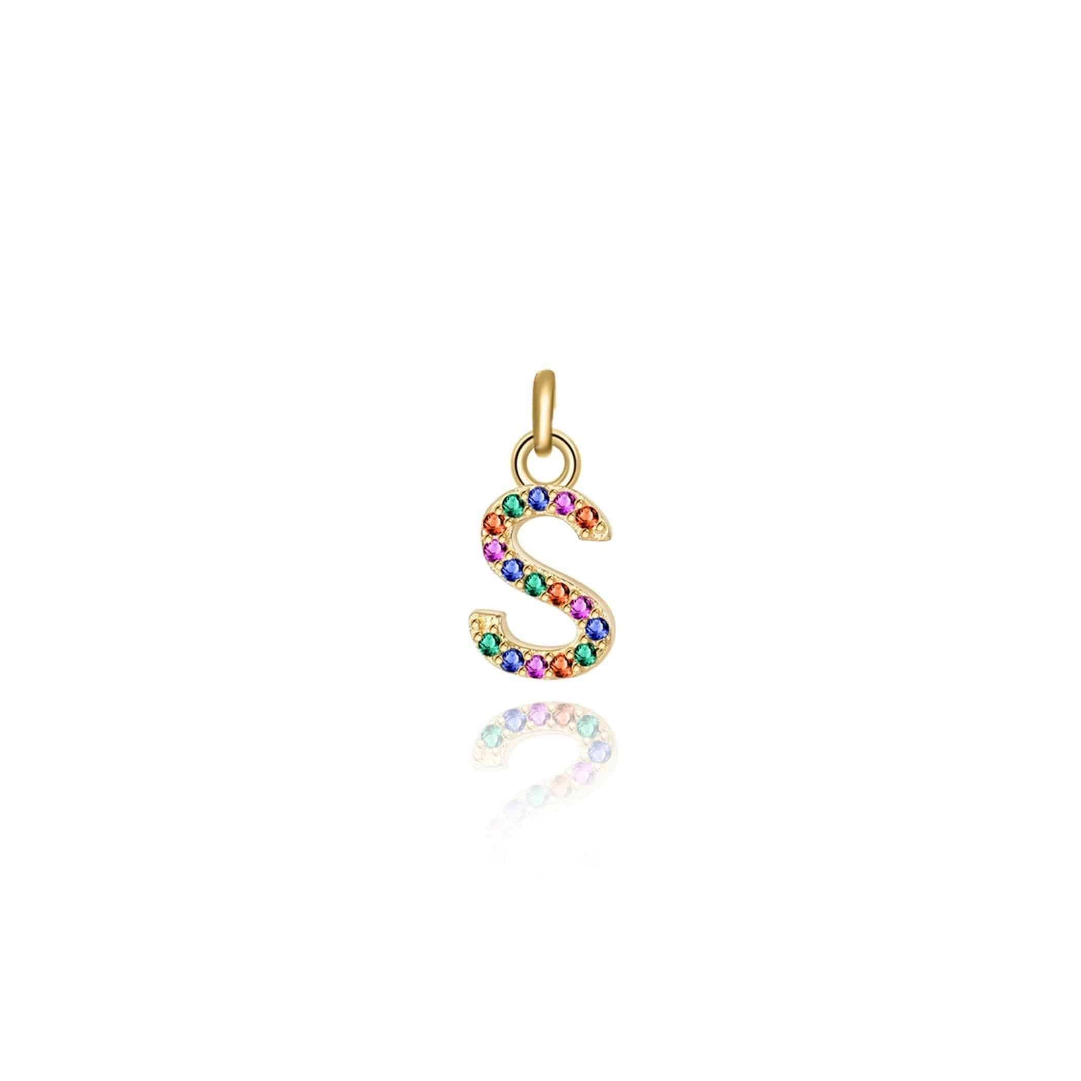 "Initial Colour" Necklace - SophiaJewels