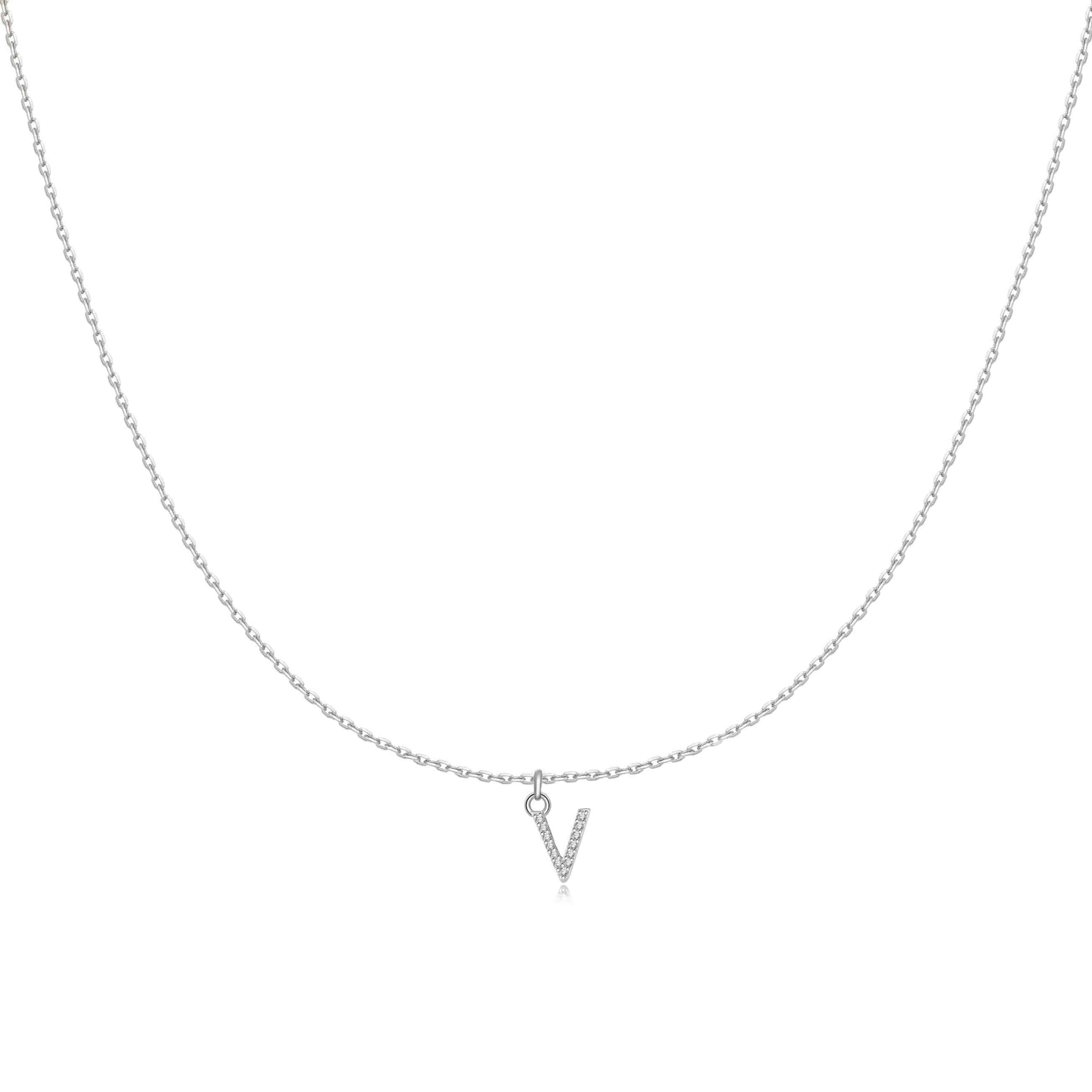 "Little Initial" Necklace - SophiaJewels