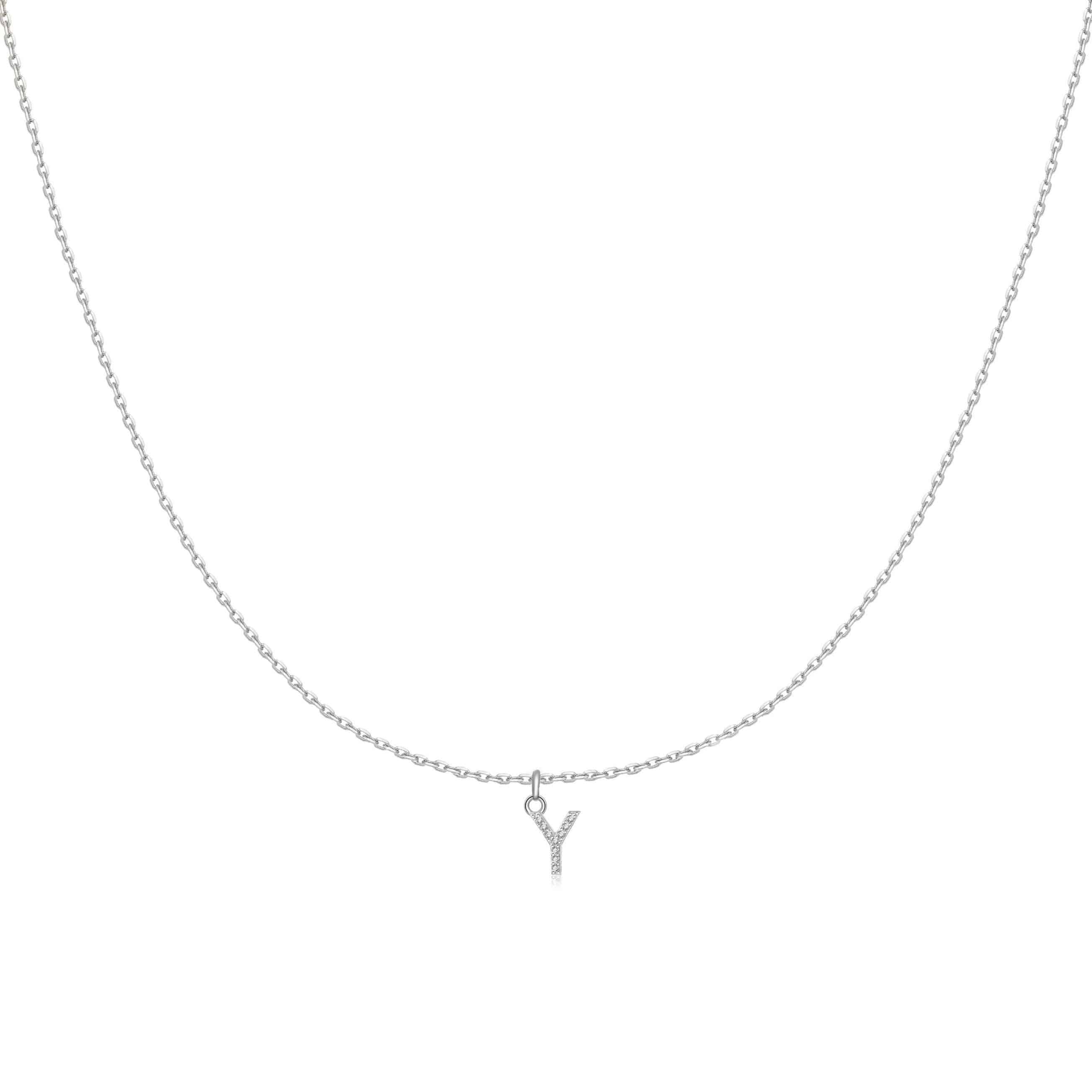 "Little Initial" Necklace - SophiaJewels