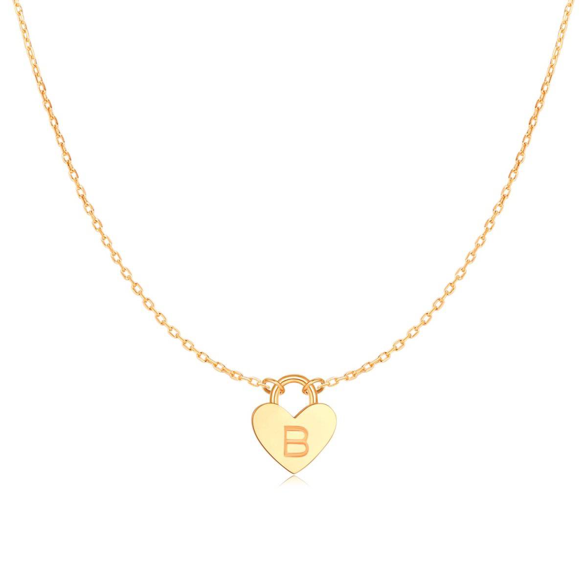 "Initial Heart" Necklace - SophiaJewels