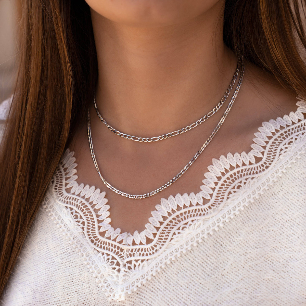 Figaro Fort Chain Necklace