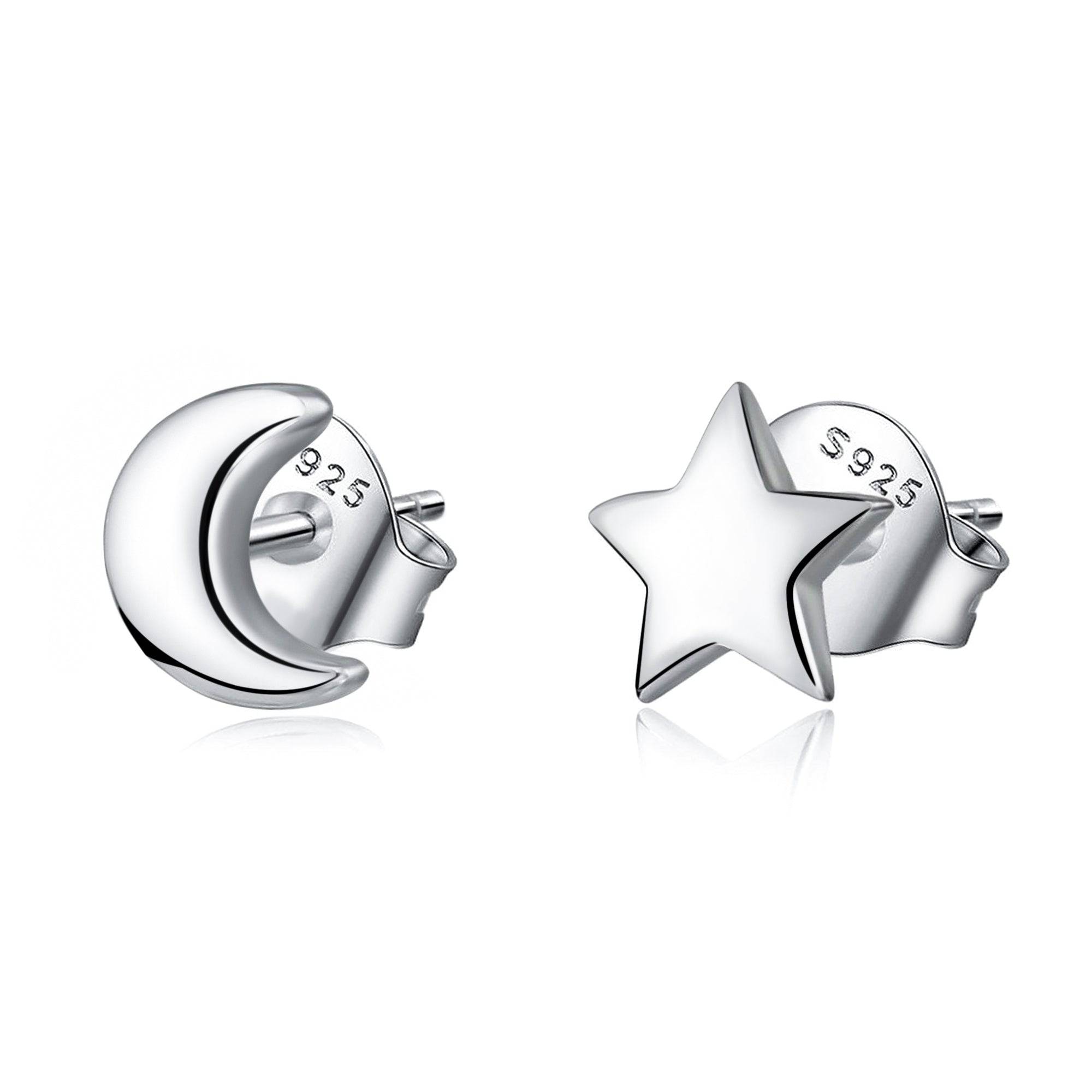"MoonStar" Mini Earrings - SophiaJewels