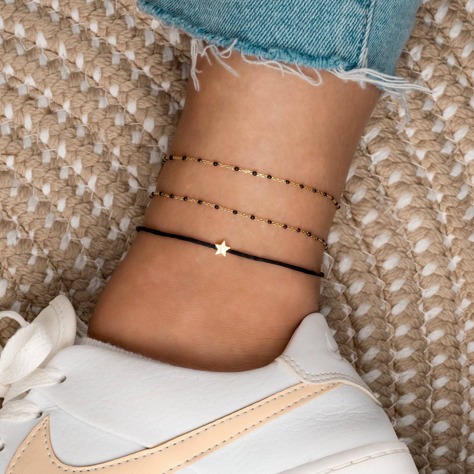 Shady Line Anklet