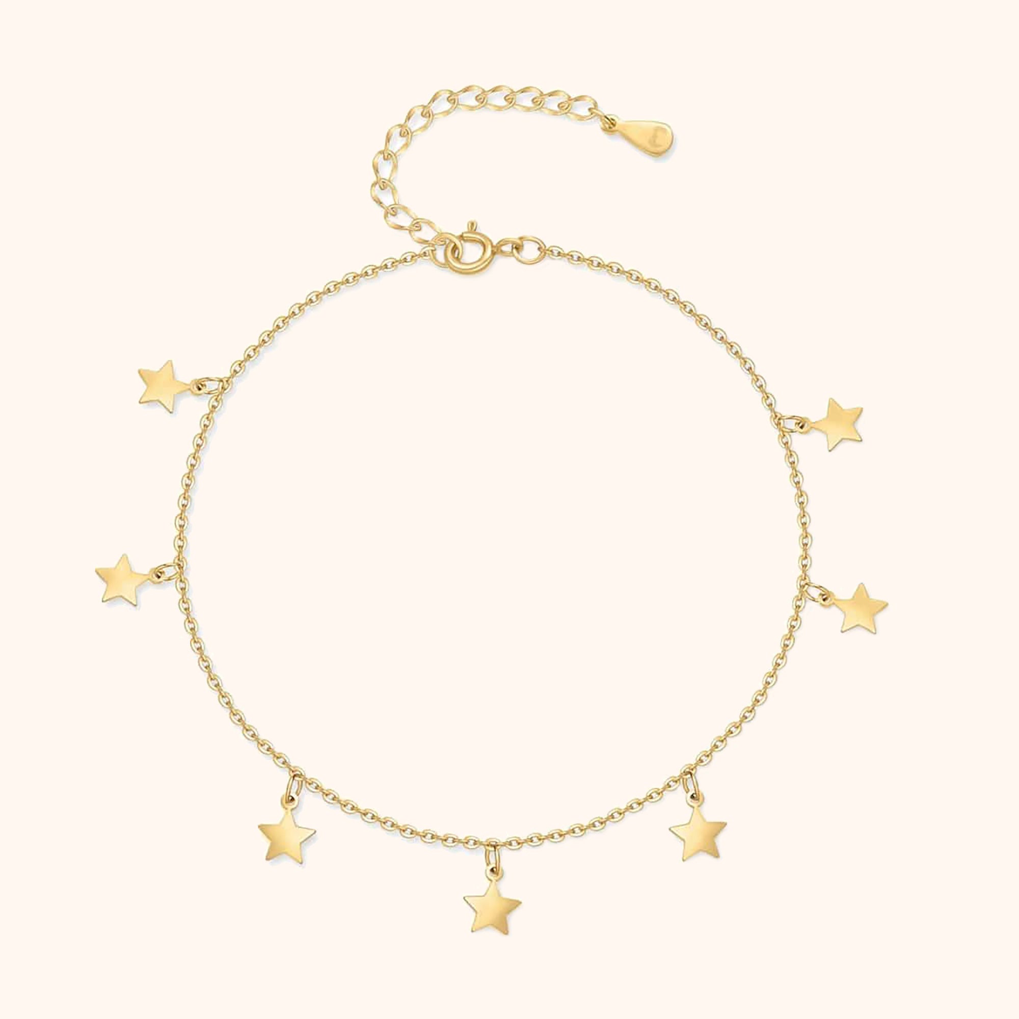 "Starry Rain" Anklet - SophiaJewels