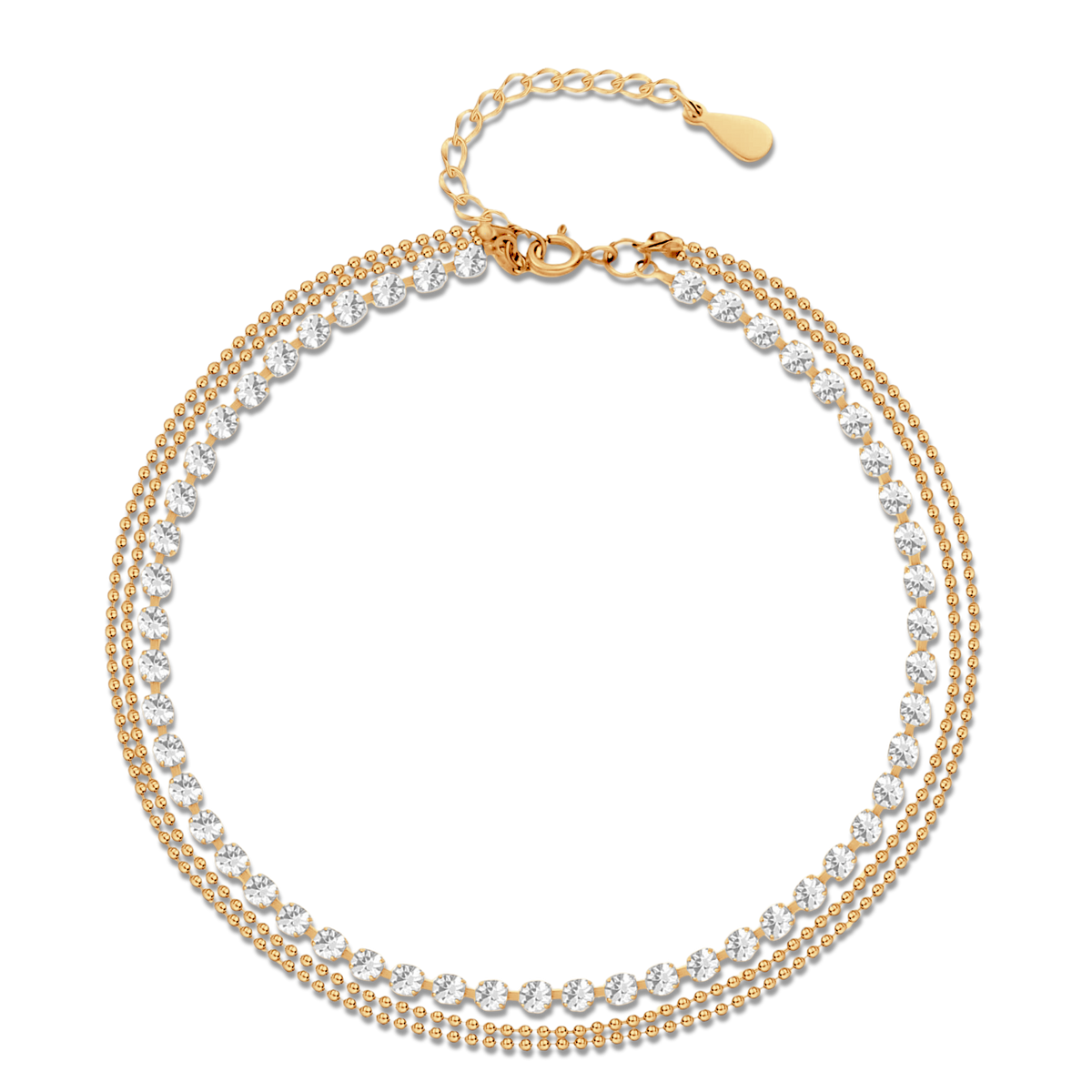 Brilliants Anklet - SophiaJewels