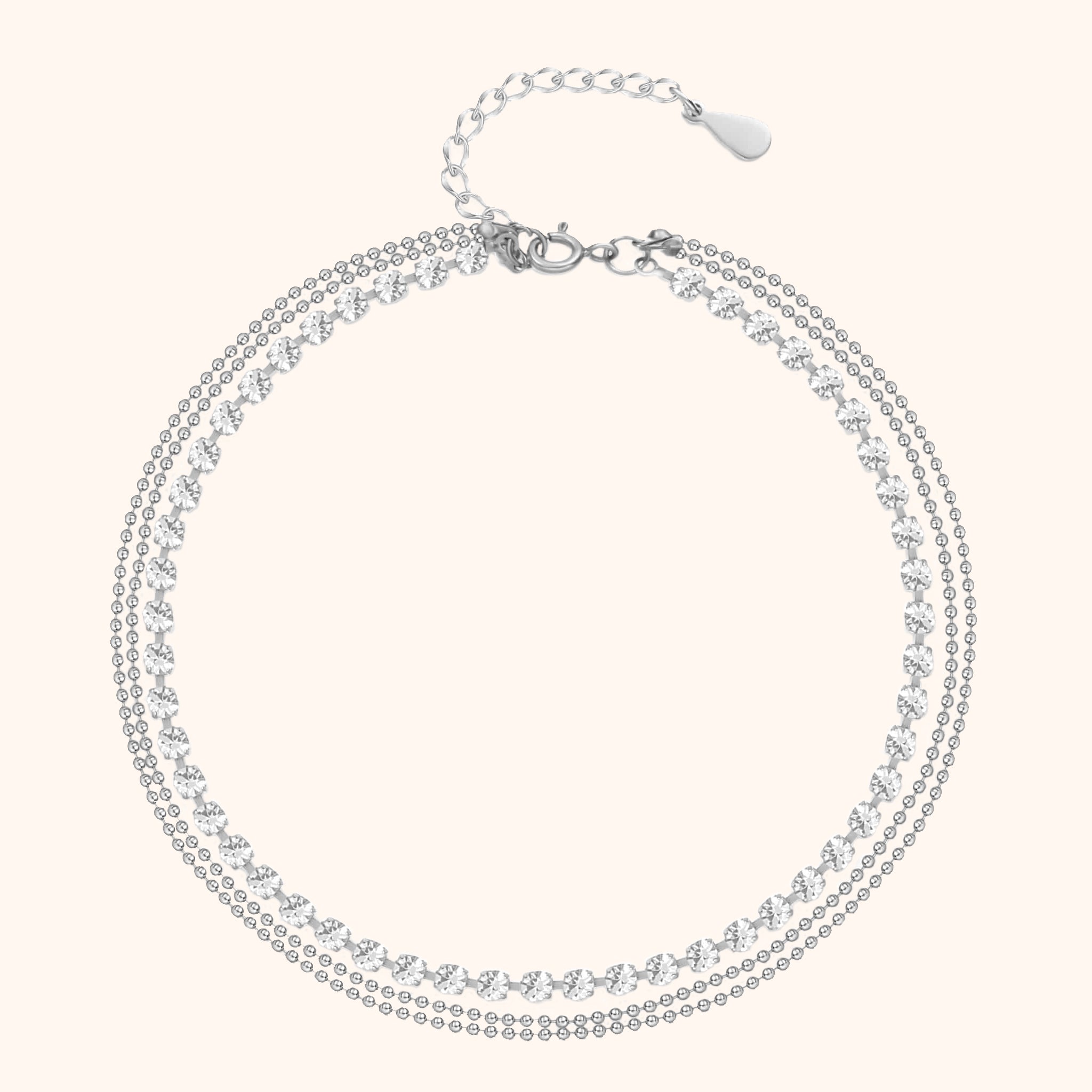 "Brilliants" Anklet - SophiaJewels