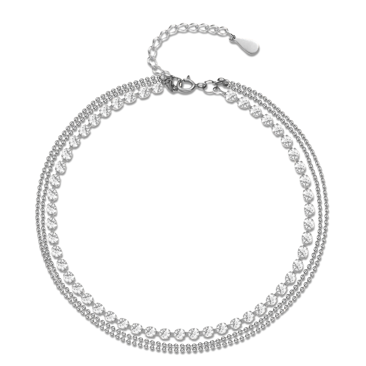 Brilliants Anklet - SophiaJewels