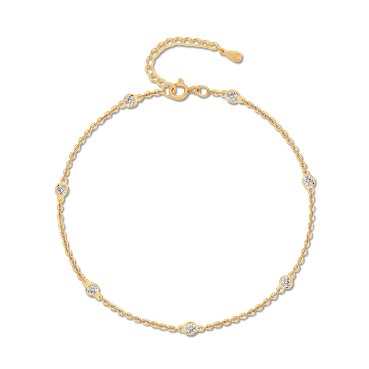 Diamonds Anklet - SophiaJewels