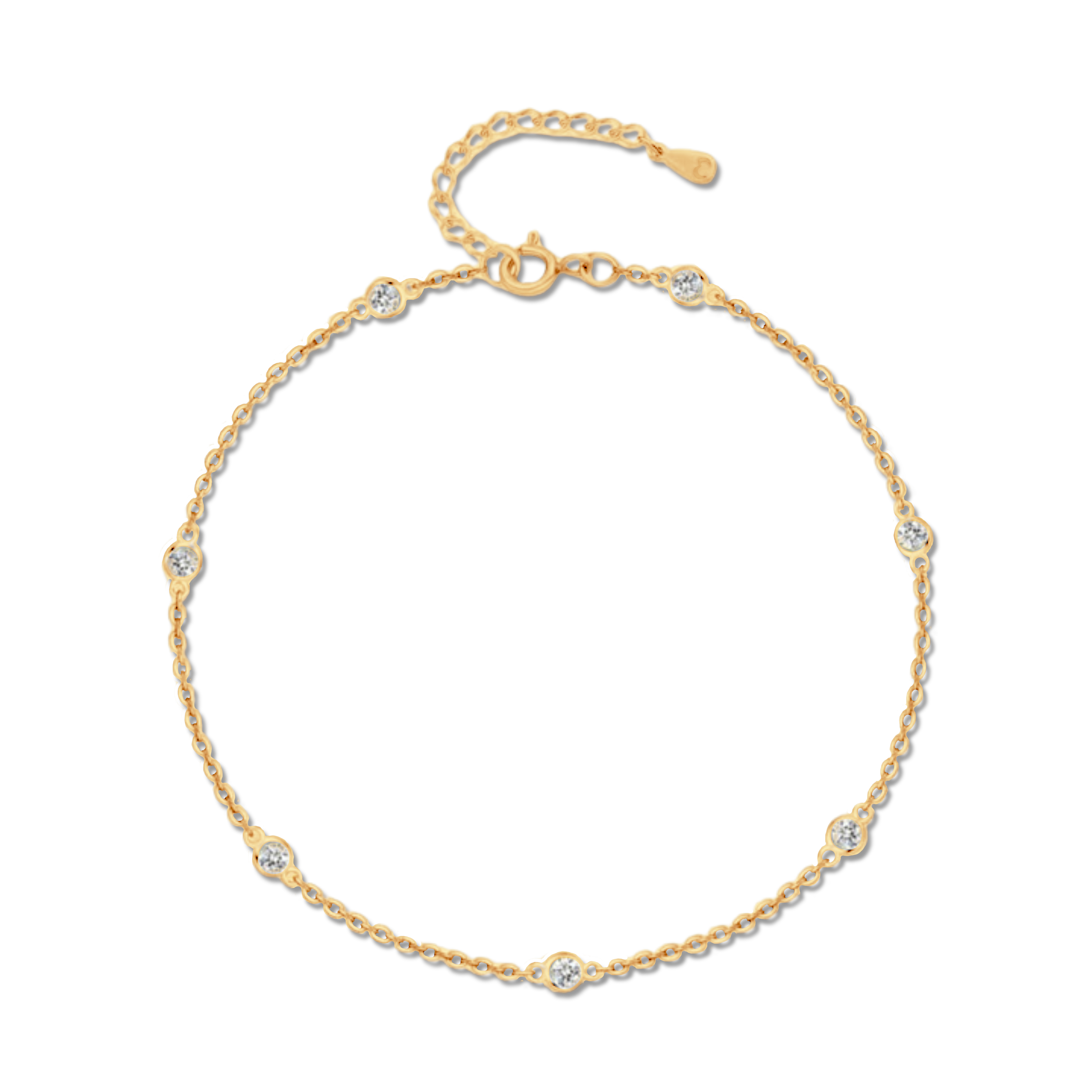 Diamonds Anklet - SophiaJewels