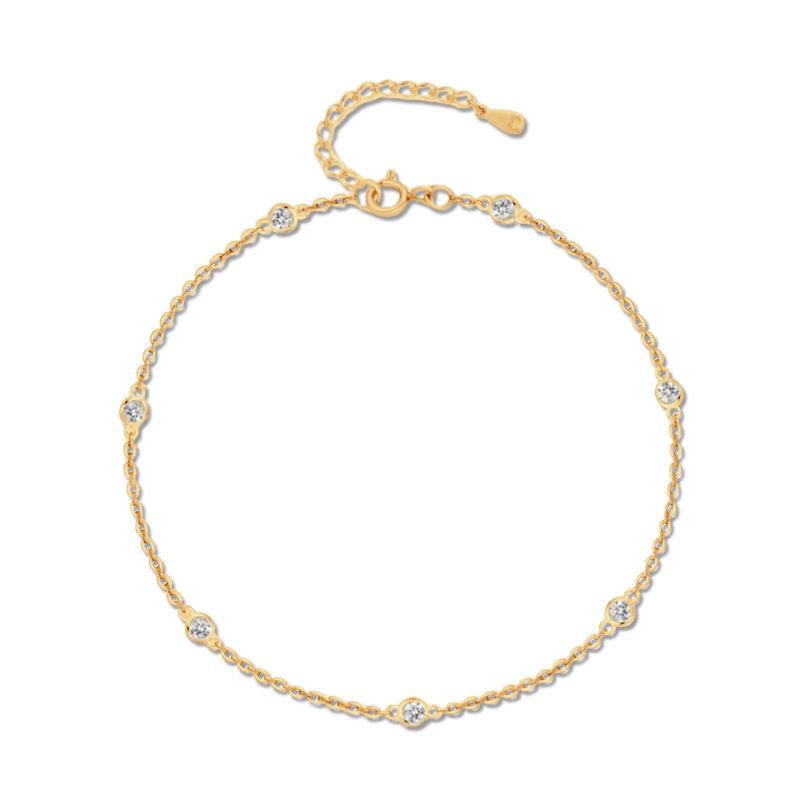 Diamonds Anklet - SophiaJewels