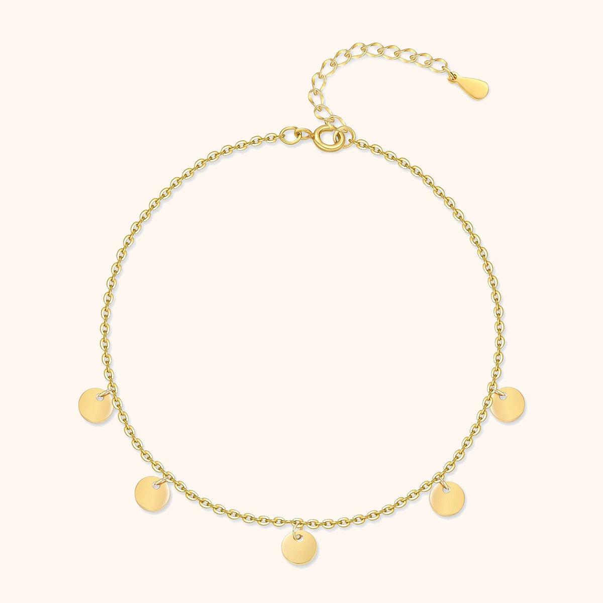 "Circles" Anklet