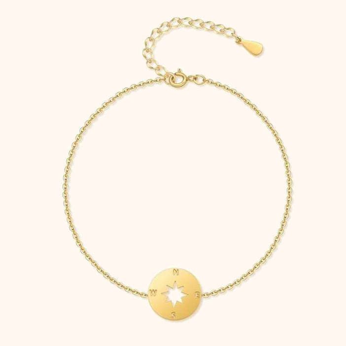 Wind Rose Anklet - SophiaJewels