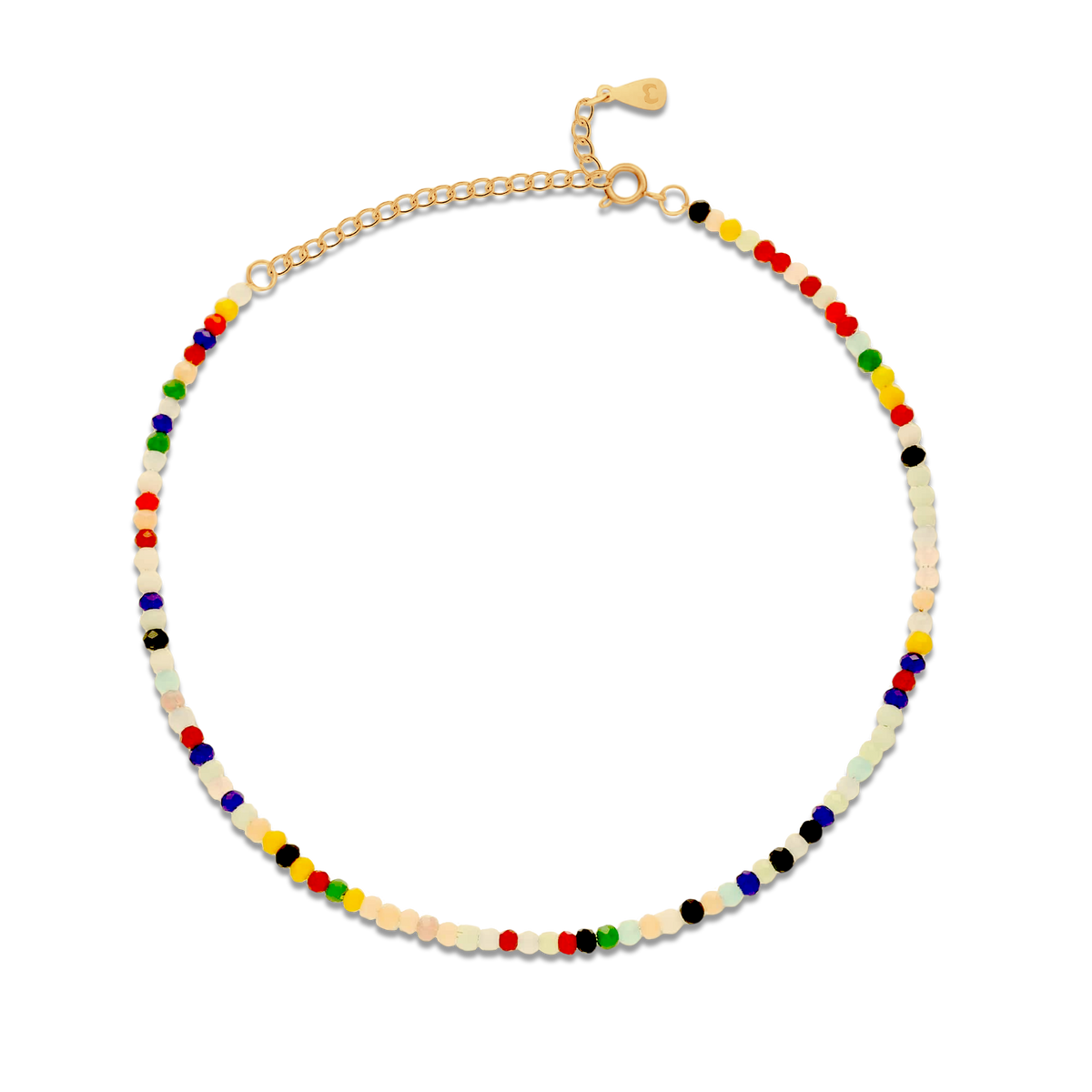 Colour Stones Anklet - SophiaJewels