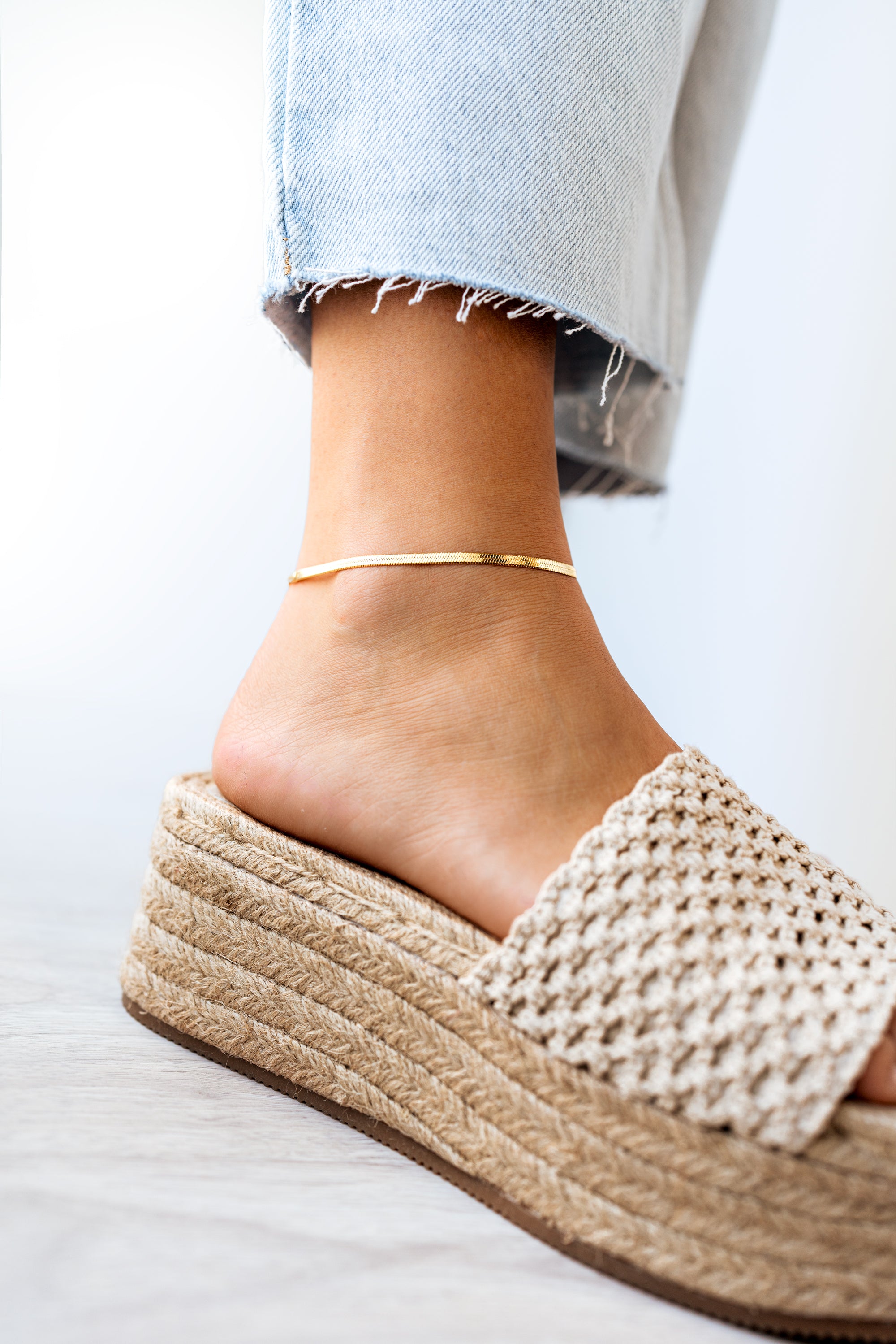 "Taylor 3MM" Anklet - SophiaJewels