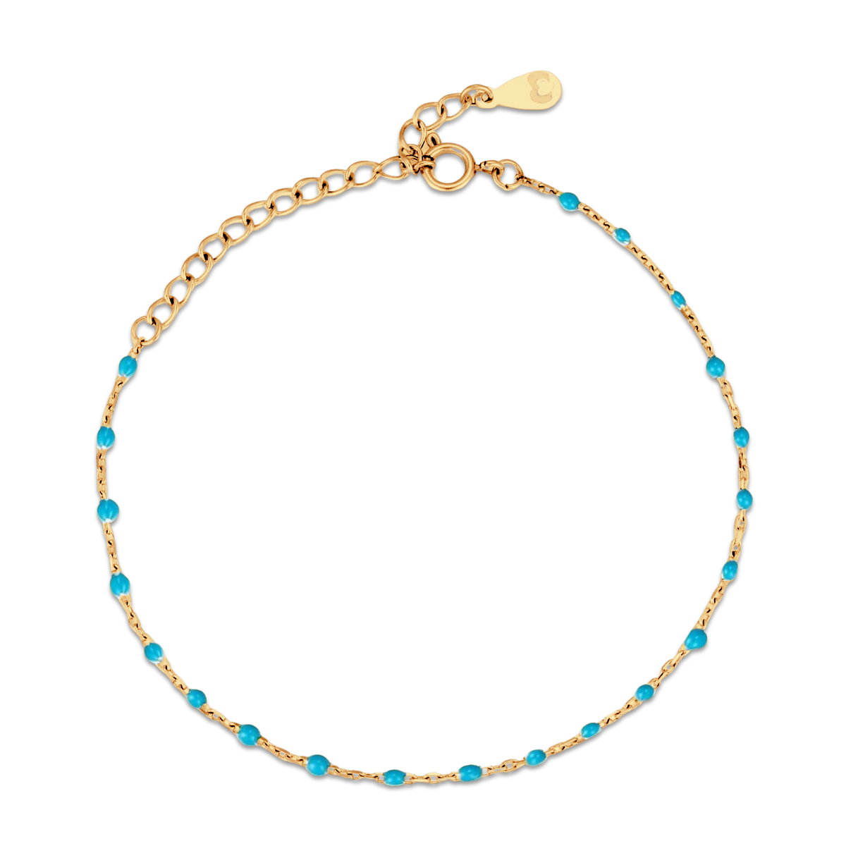 Ultramarine Blue Anklet - SophiaJewels
