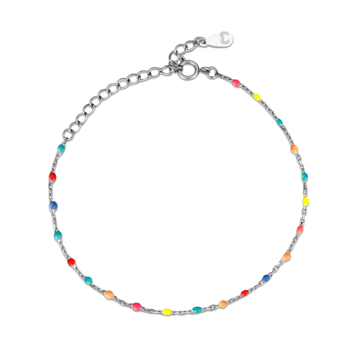 Multicolour Cocktail Anklet - SophiaJewels