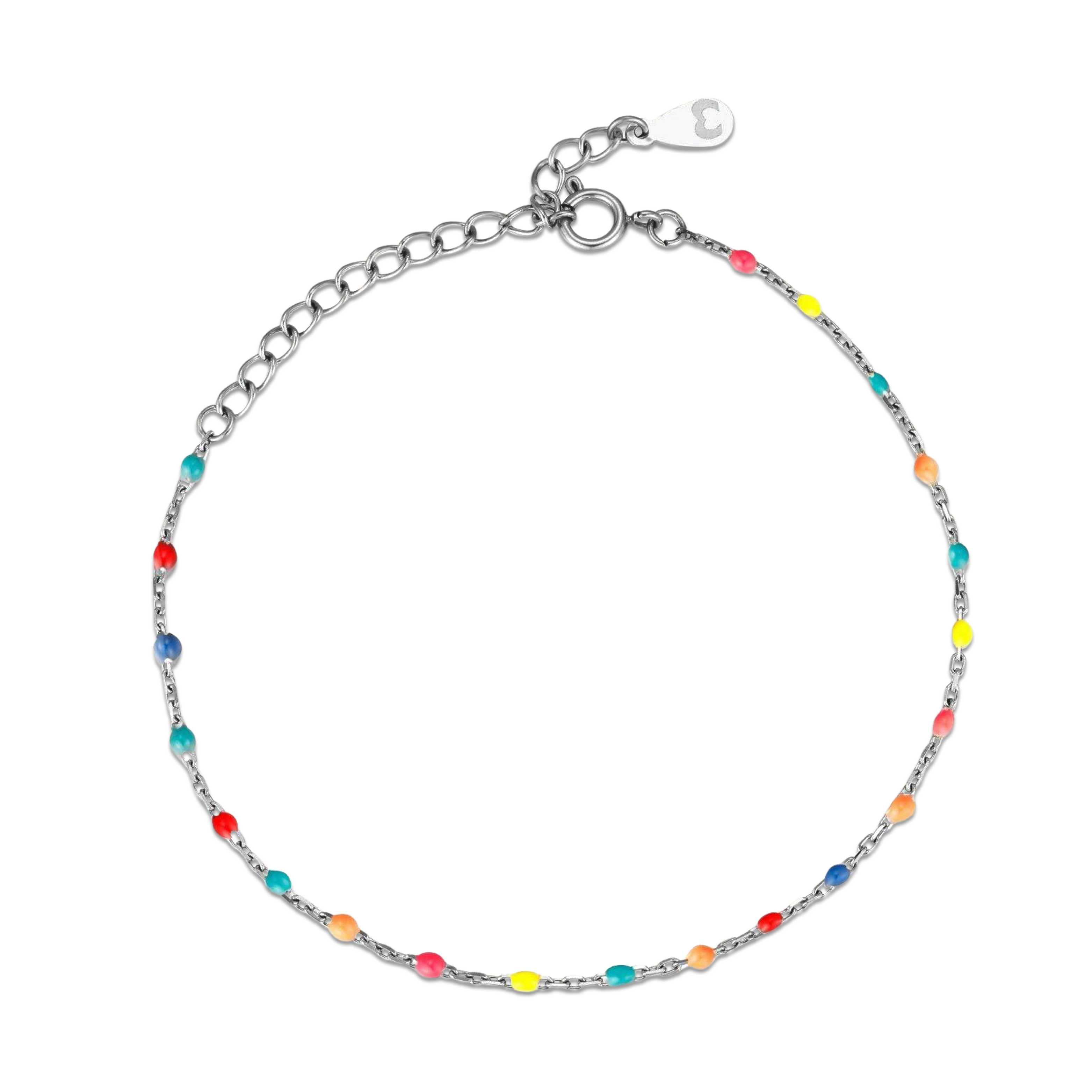 Multicolour Cocktail Anklet