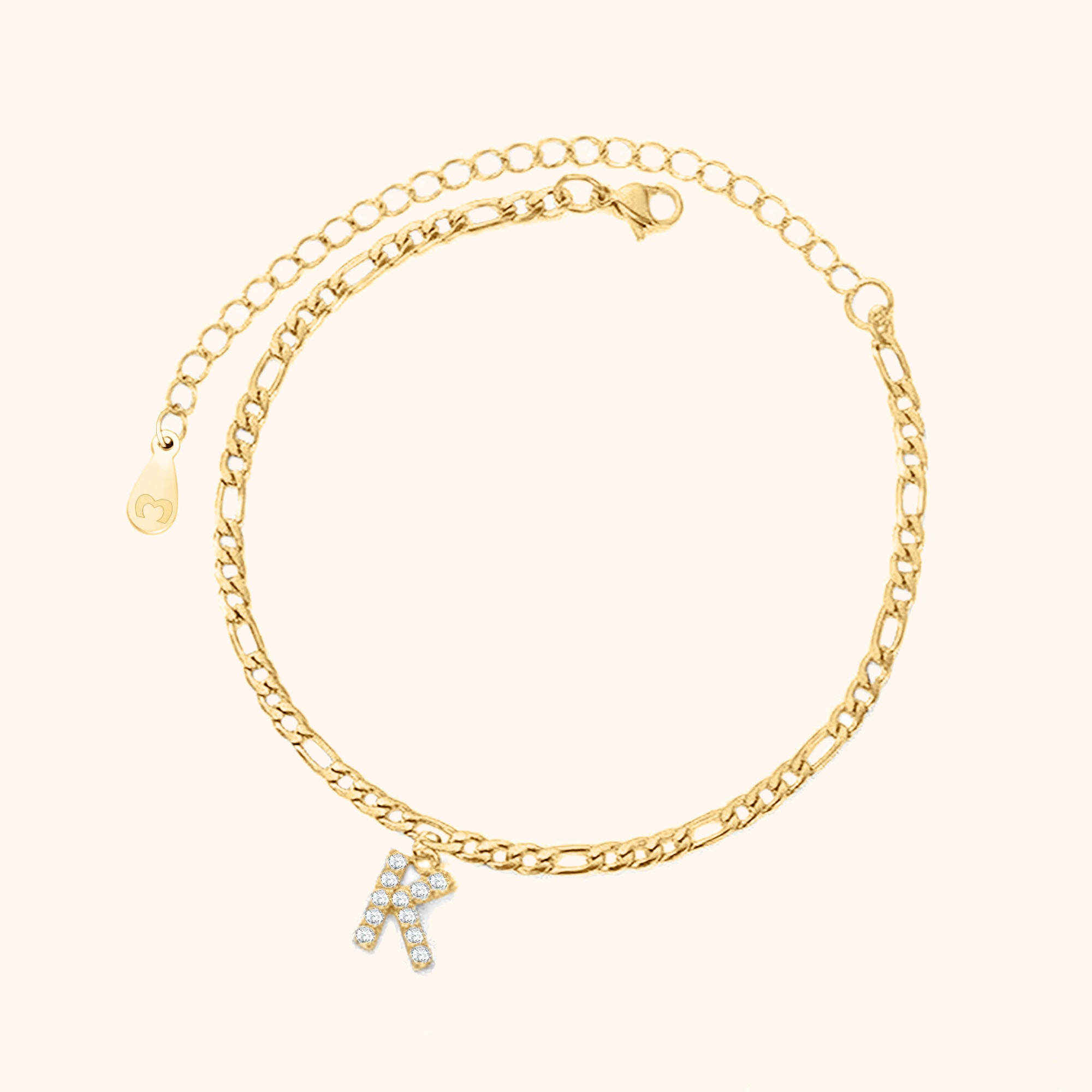 Initials Anklet