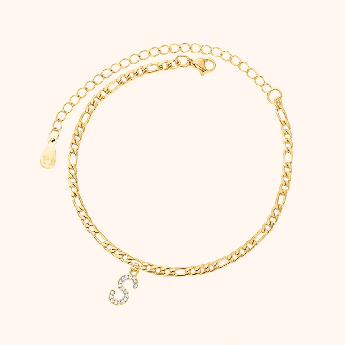 Initials Anklet - SophiaJewels