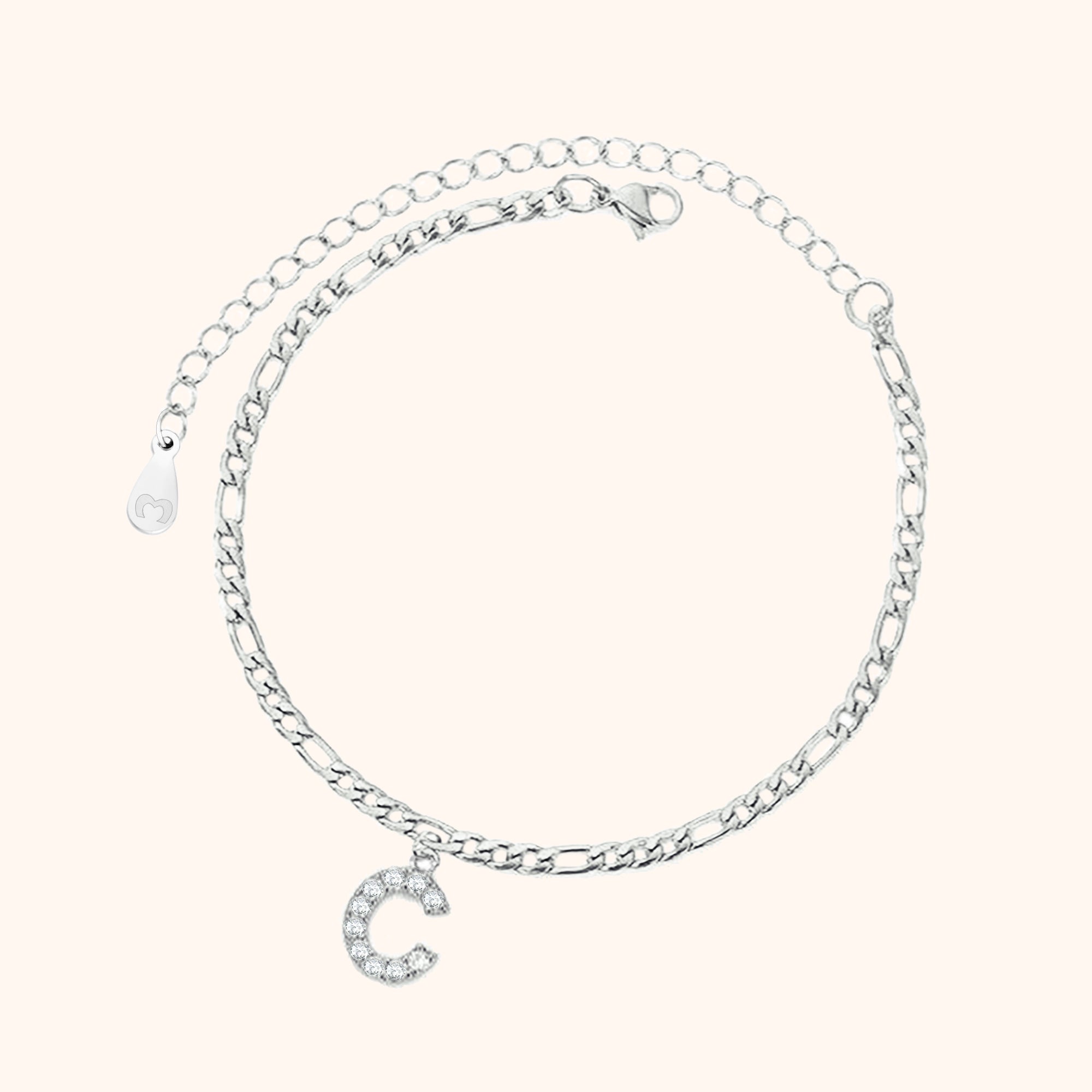 Initials Anklet