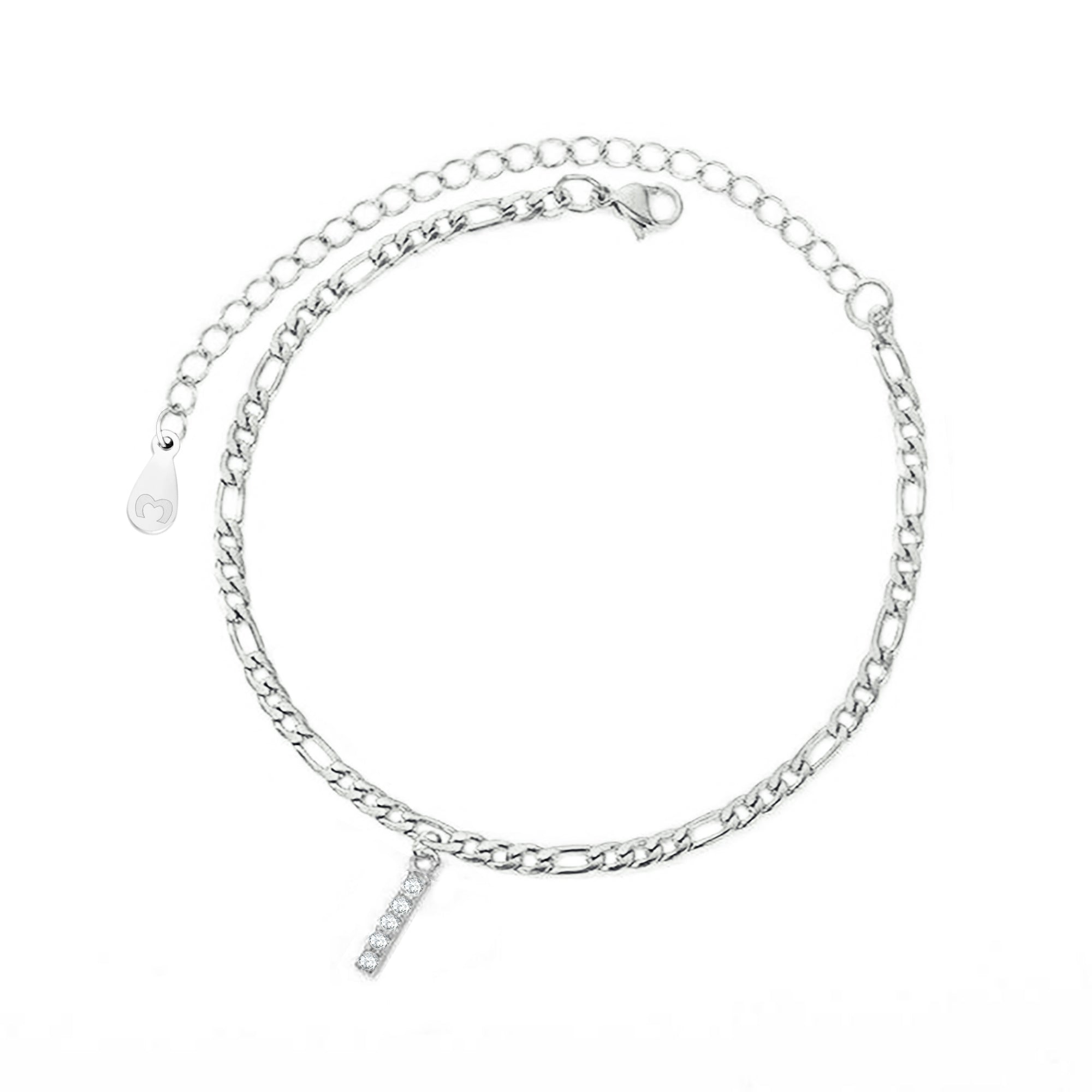 Mens hot sale silver anklet