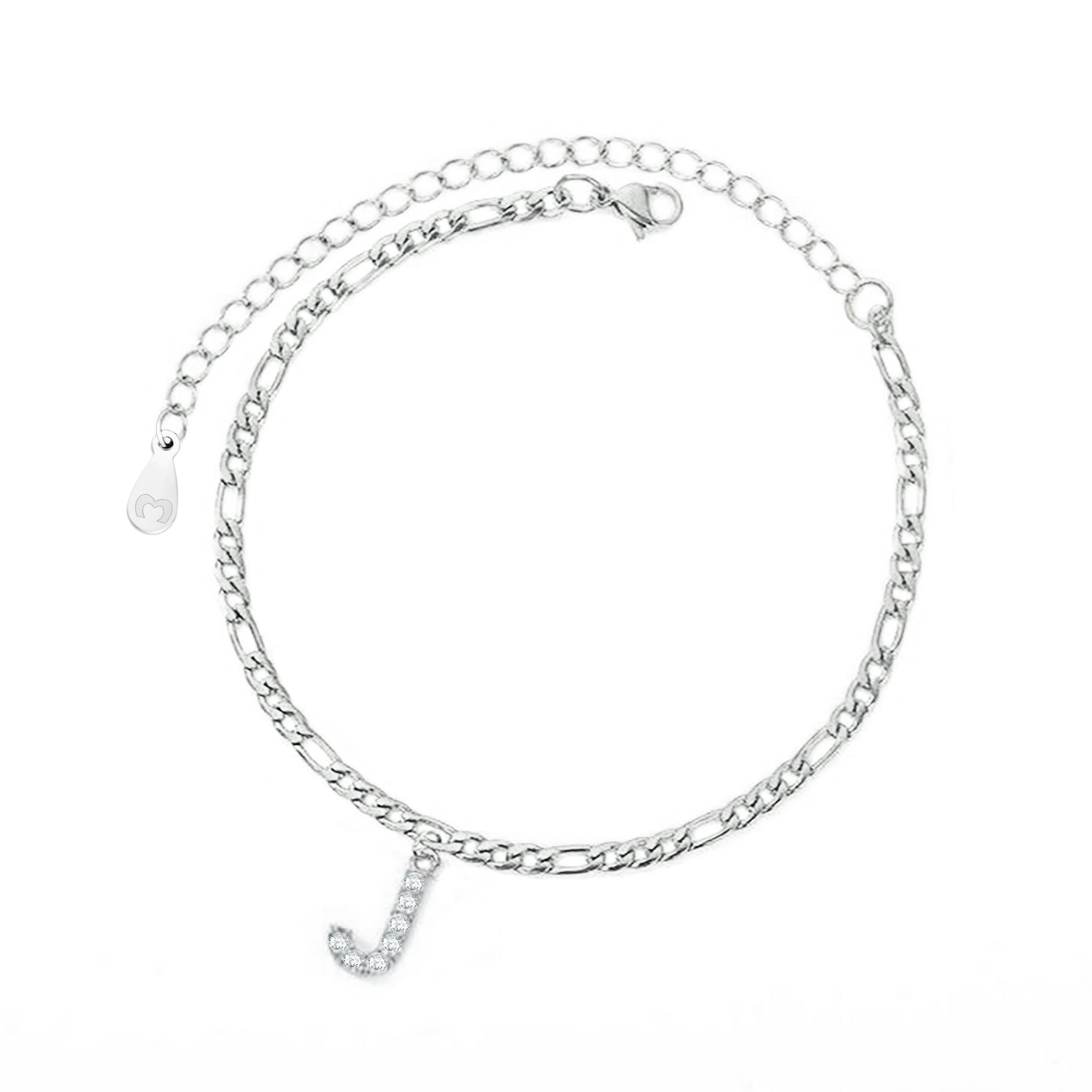 Initial j outlet anklet