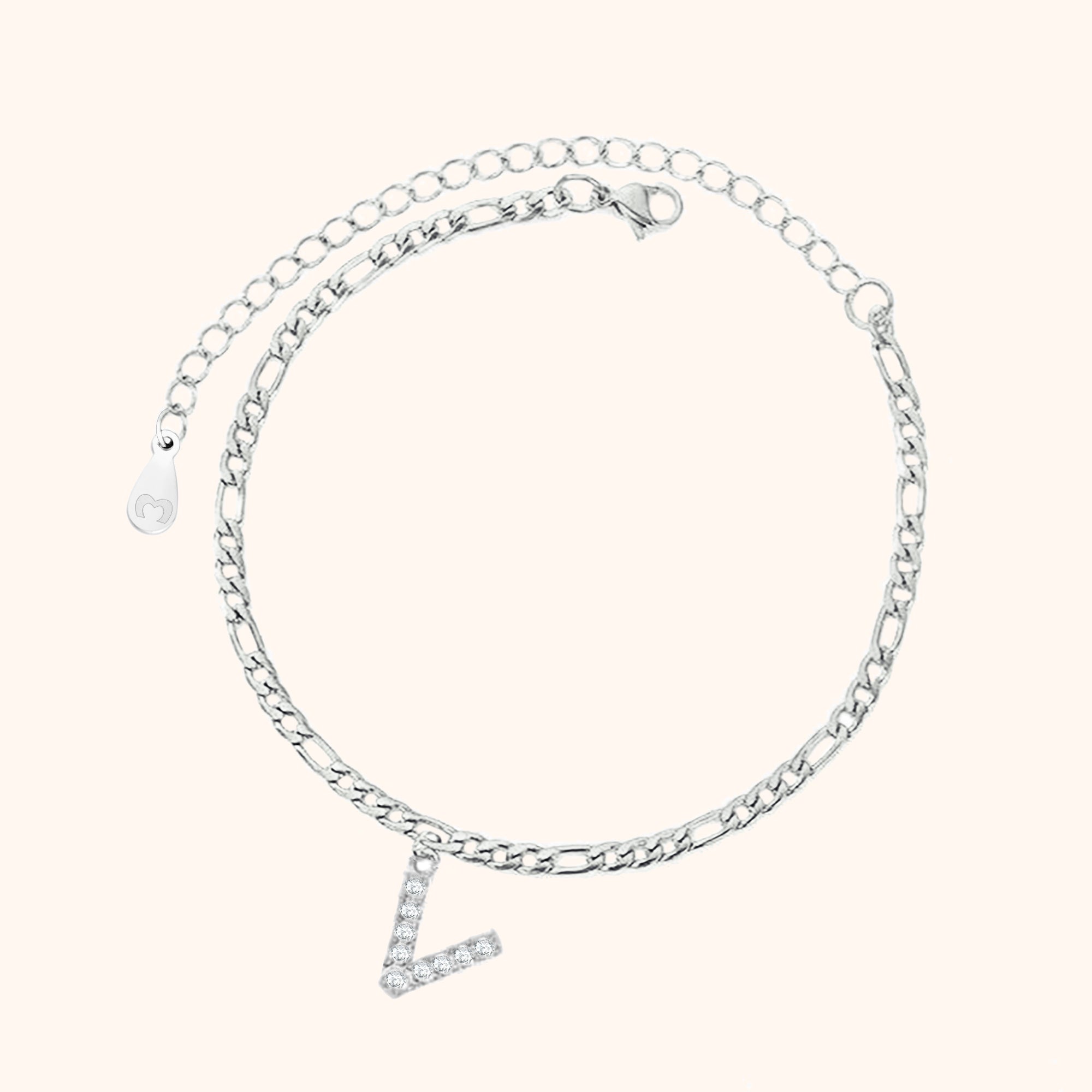 Initials Anklet