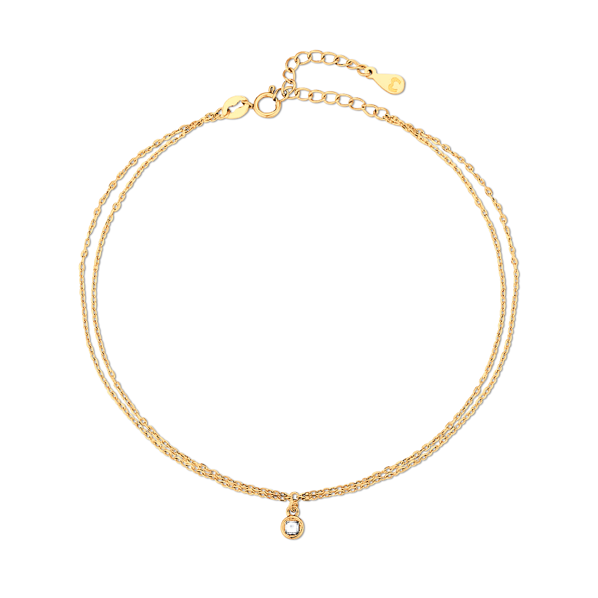 Illuminated Zircon Anklet - SophiaJewels