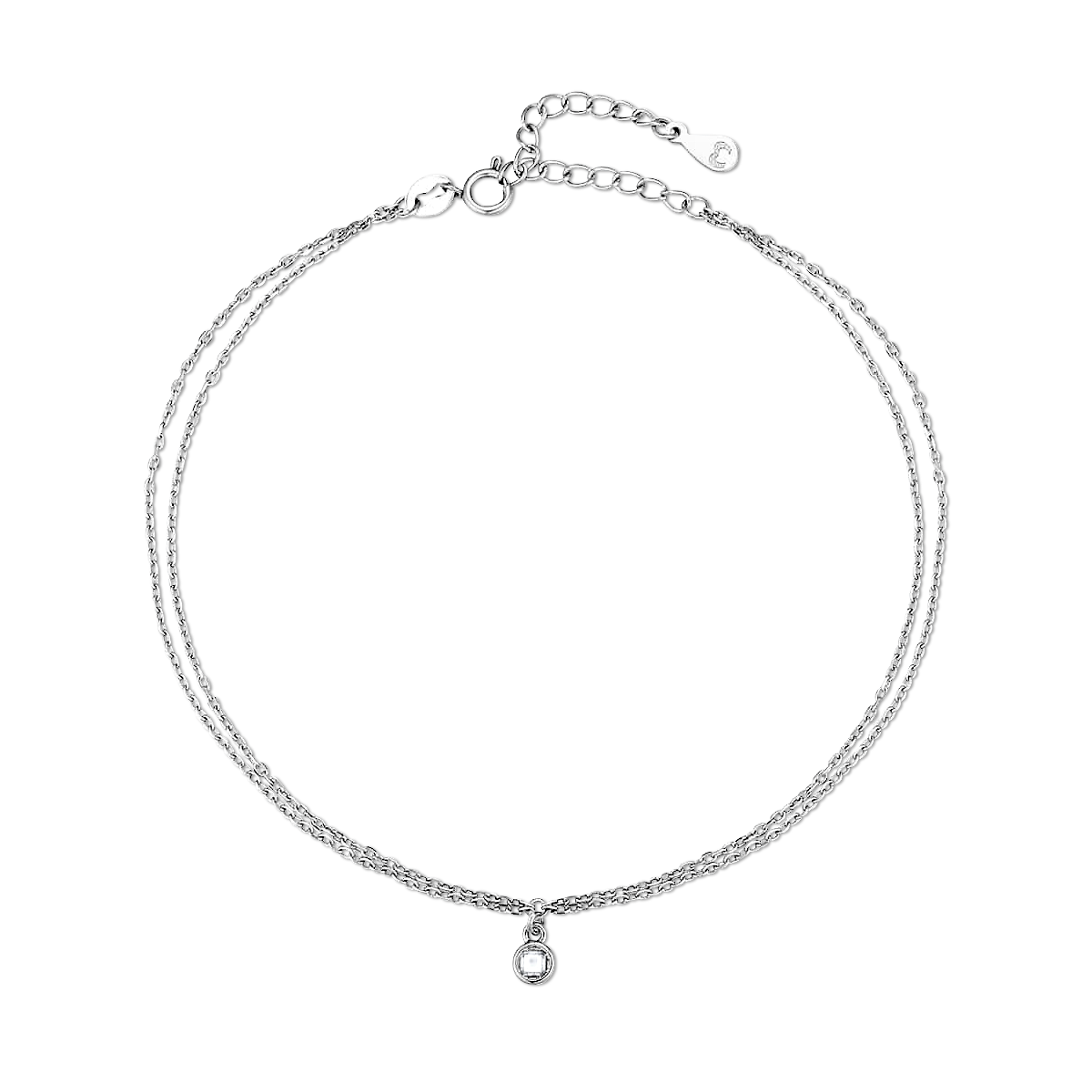 Illuminated Zircon Anklet - SophiaJewels
