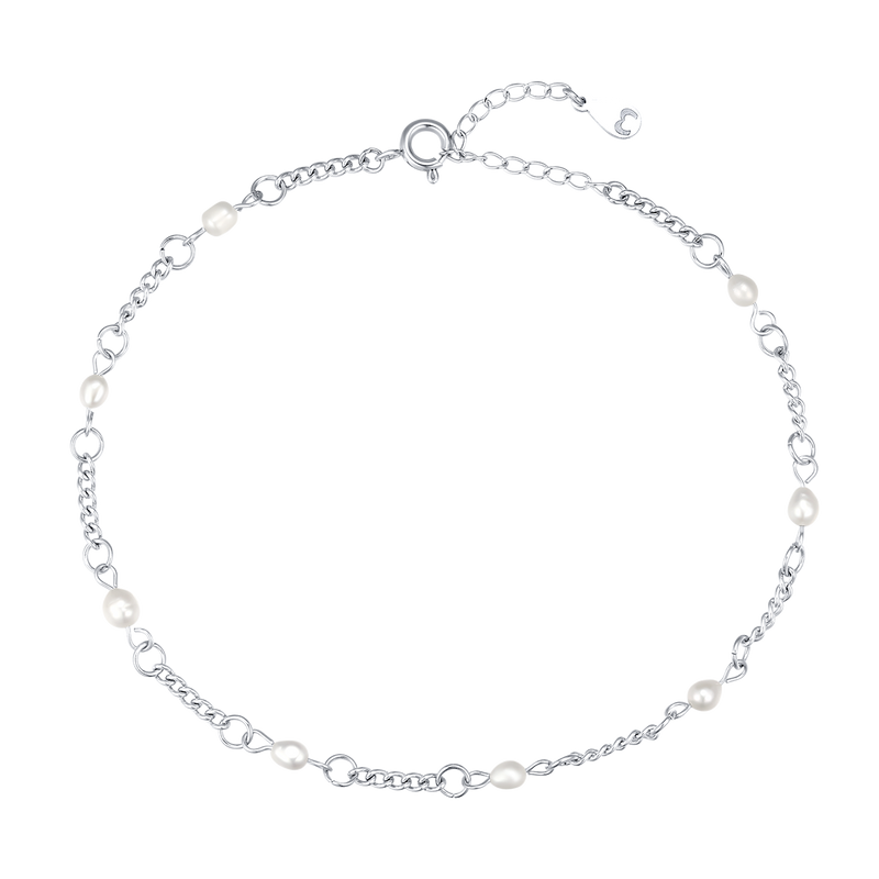 Sea Pearls Anklet