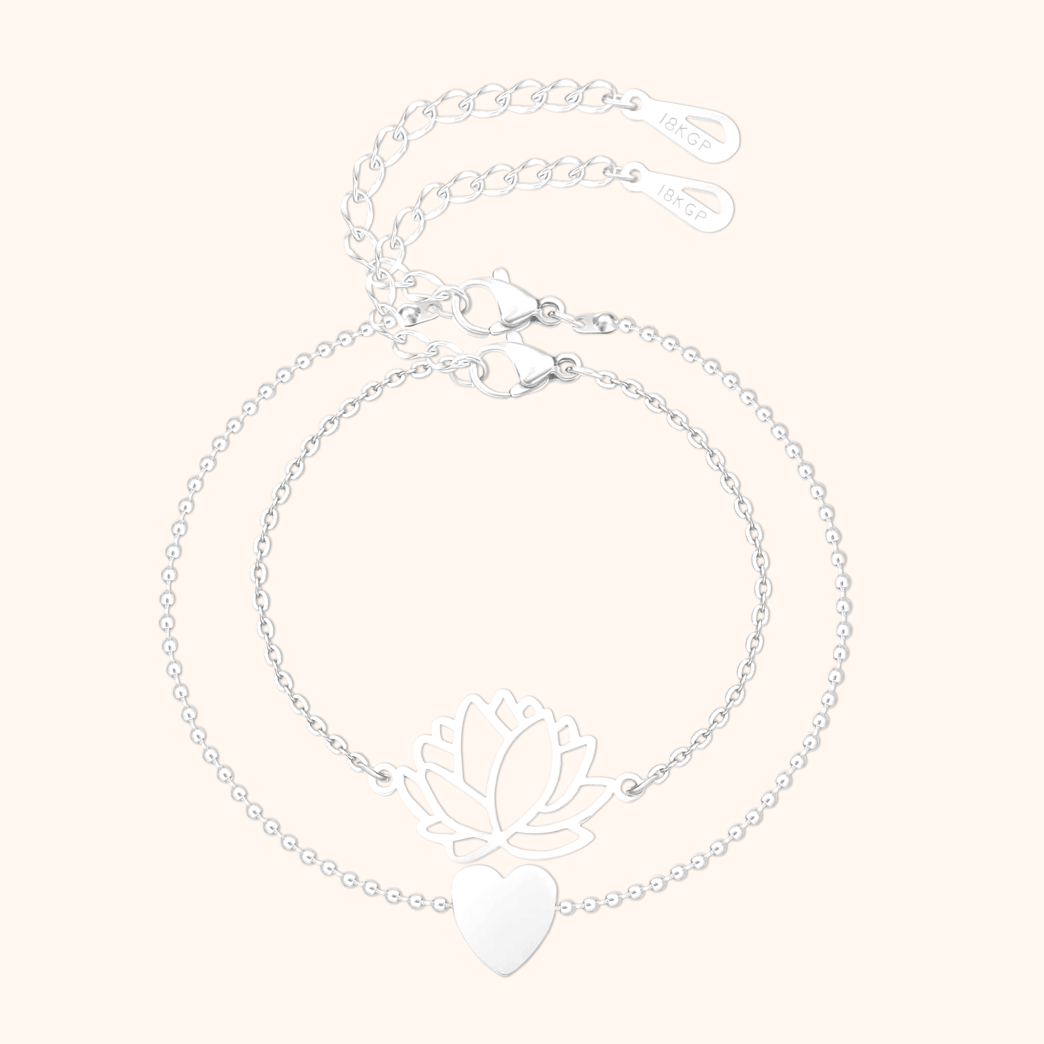 "Lotus-Heart" Bracelet