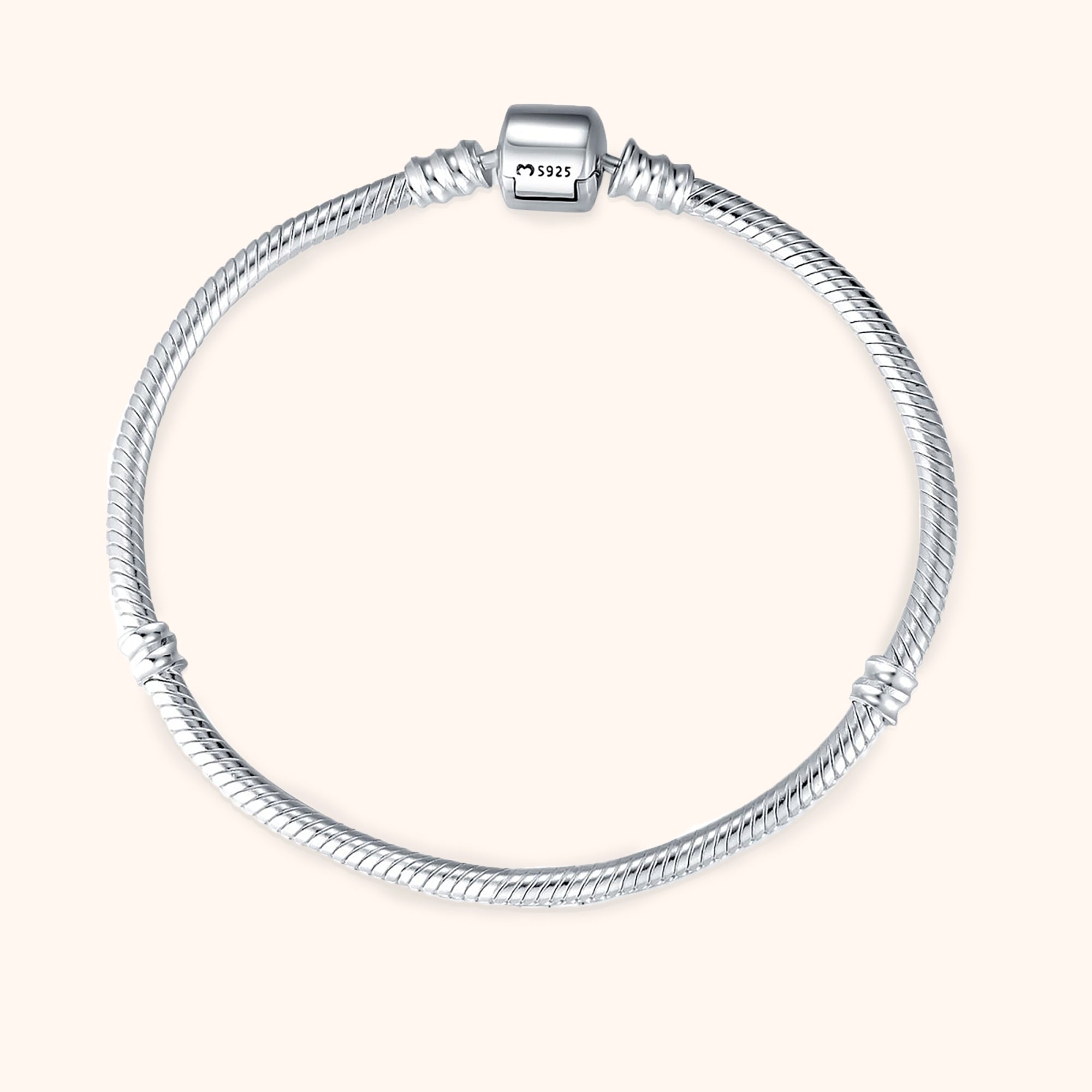 "Basic" Rigid Bracelet BASE Charm - SophiaJewels