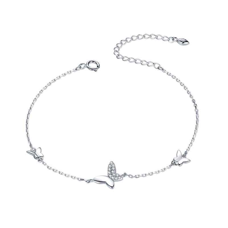 Three Butterfly Bracelet - SophiaJewels