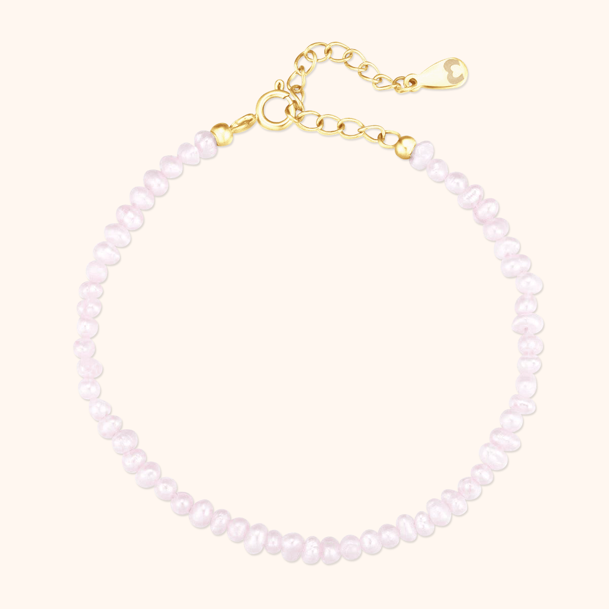 Ballet Pink Pearls Bracelet