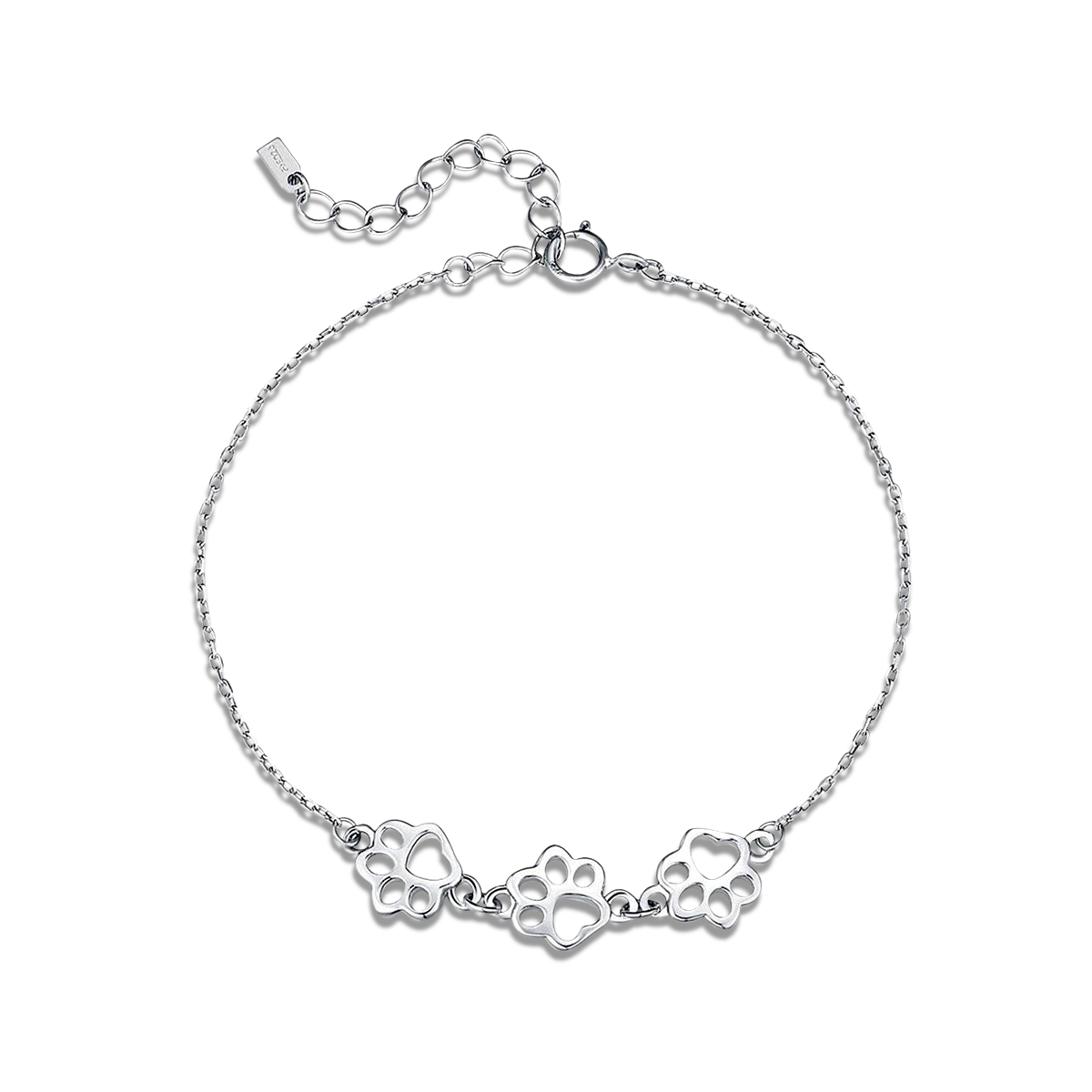 Trio Pet Prints Bracelet