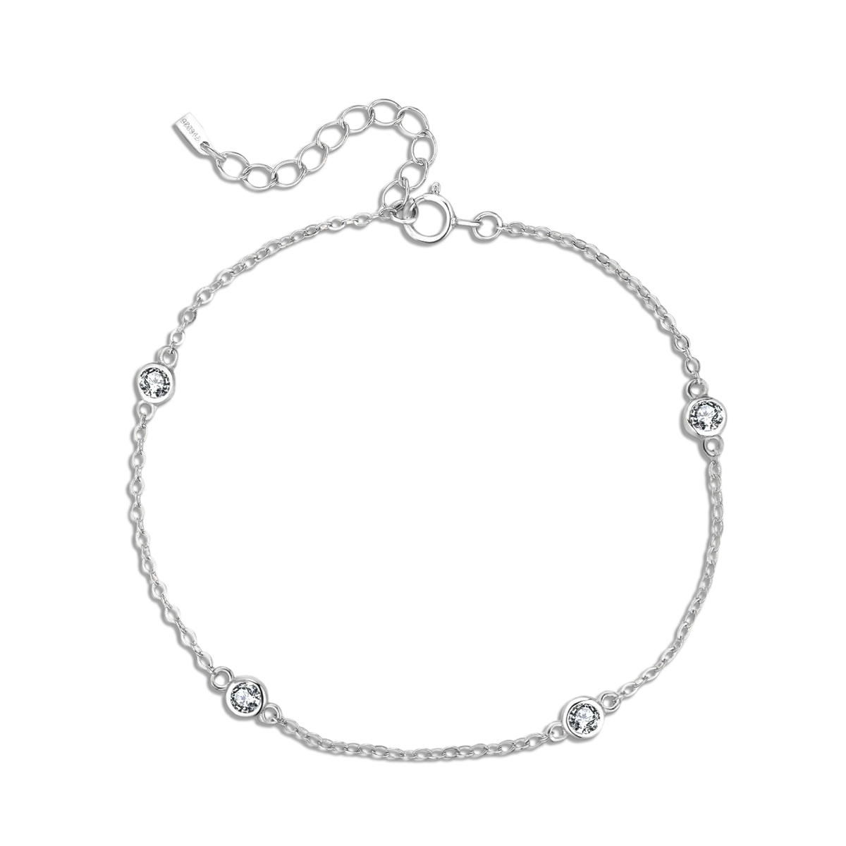 Four Diamonds Bracelet - SophiaJewels