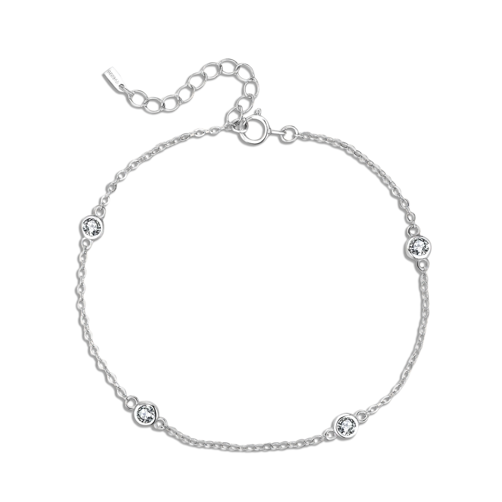 Four Diamonds Bracelet - SophiaJewels