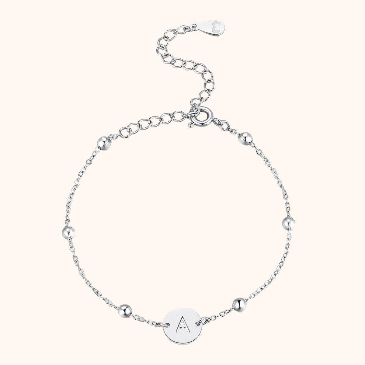 "Initial Circle" Bracelet - SophiaJewels