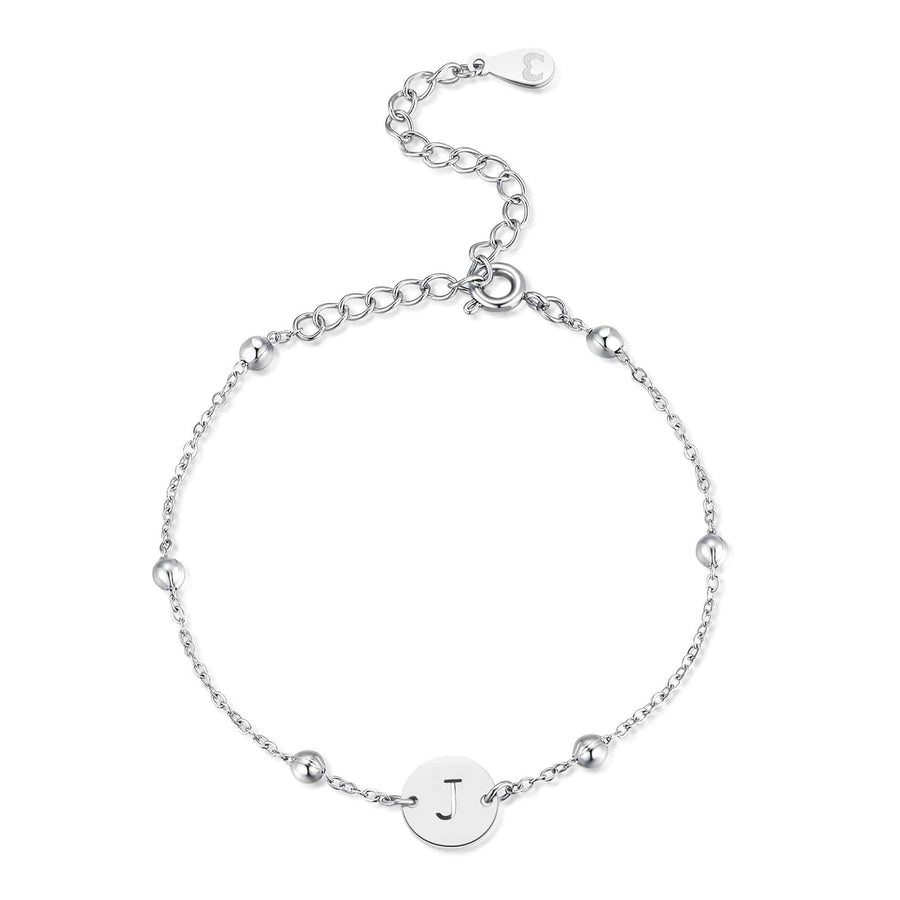 "Initial Circle" Bracelet - SophiaJewels