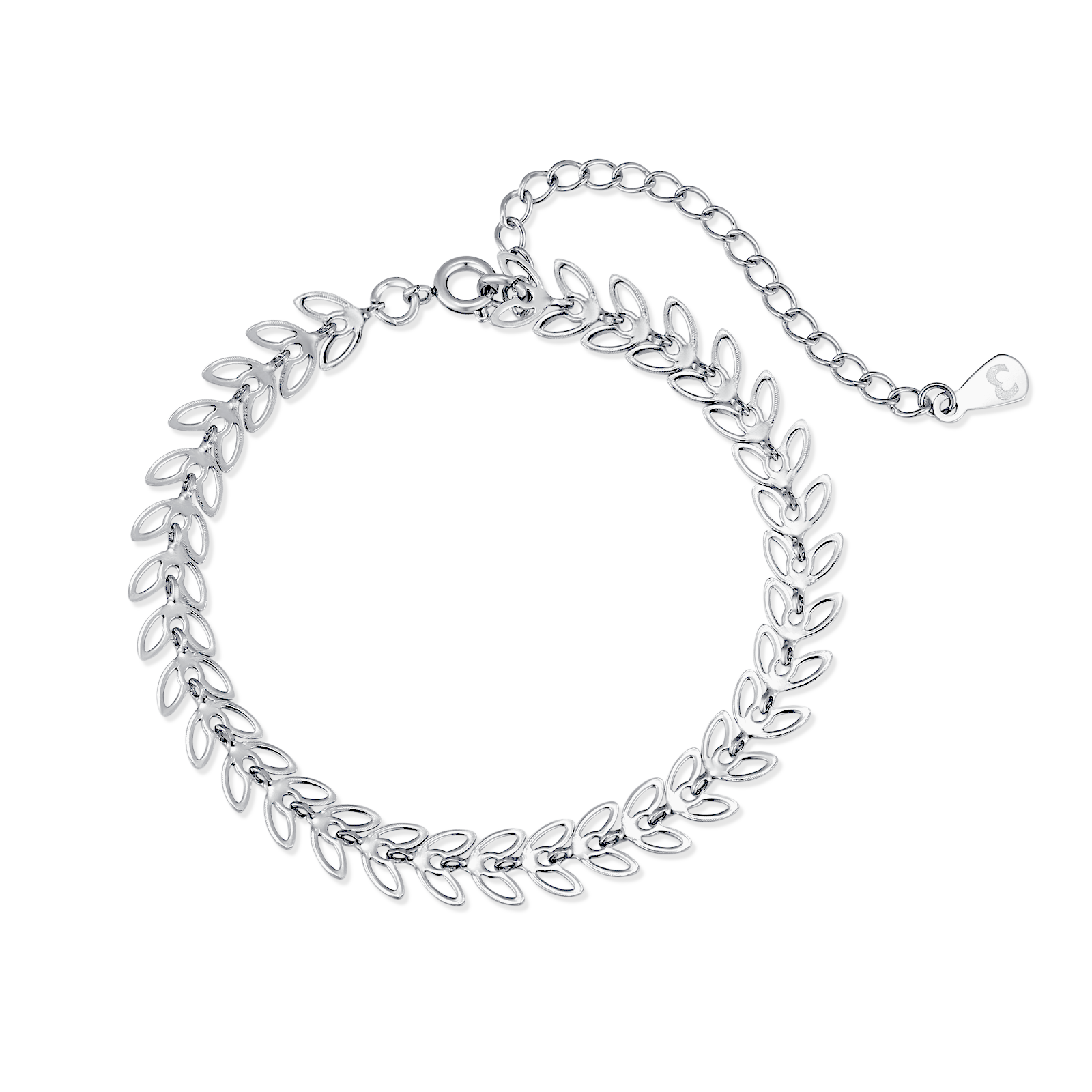 Herringbone Leaf Bracelet - SophiaJewels