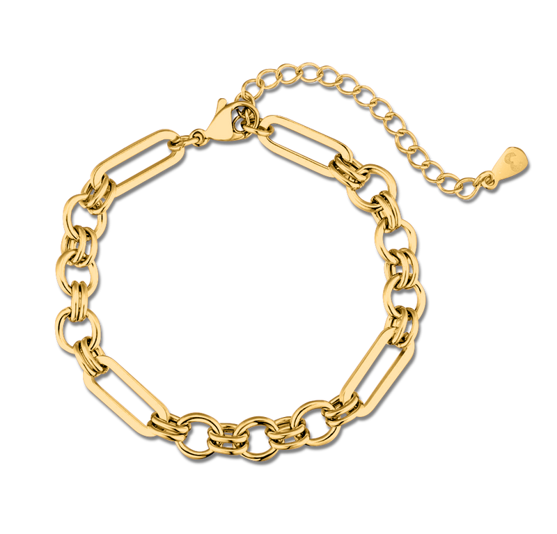 Ringed Link Bracelet - SophiaJewels