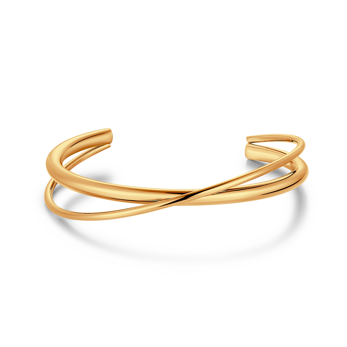 Double Twisting Cuff Bracelet - SophiaJewels