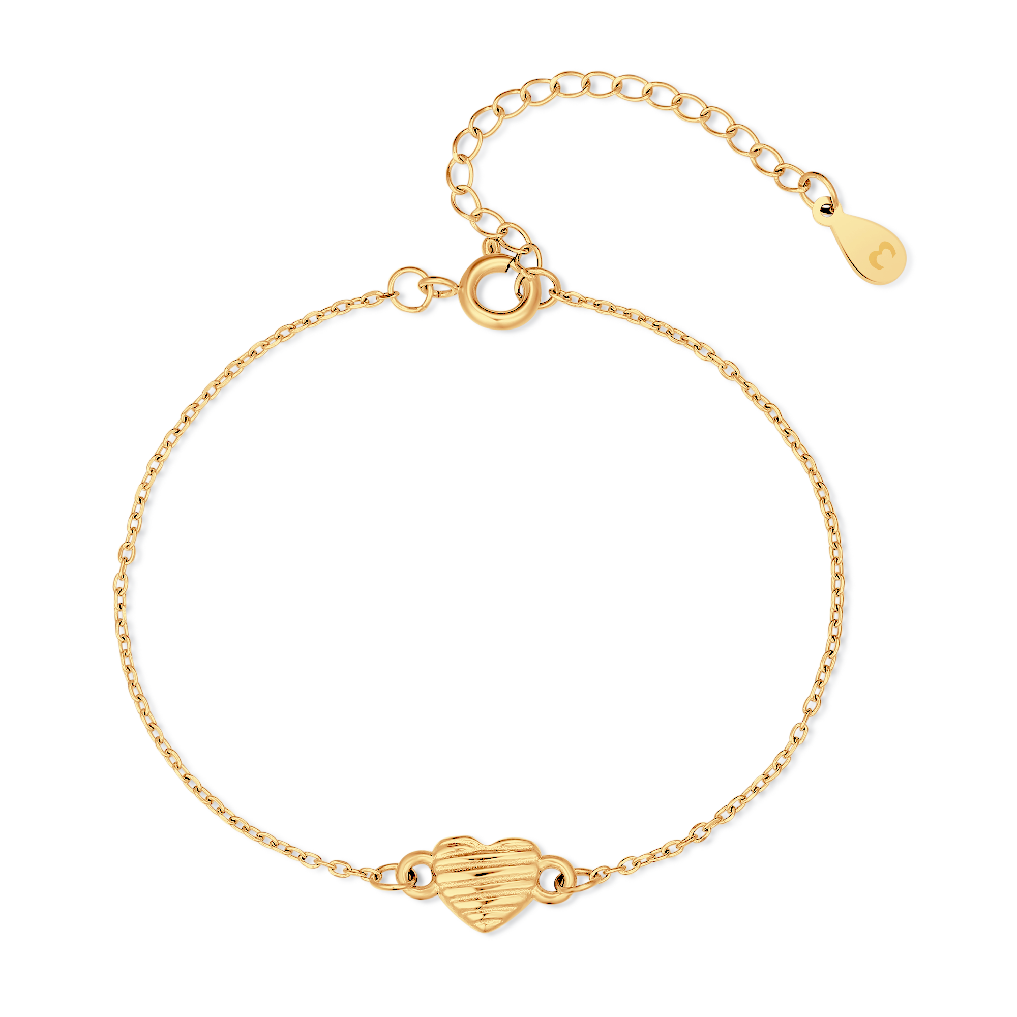 Heart Relief Bracelet