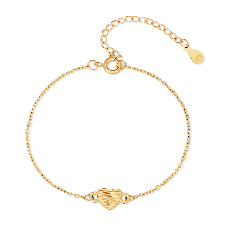 Heart Relief Bracelet