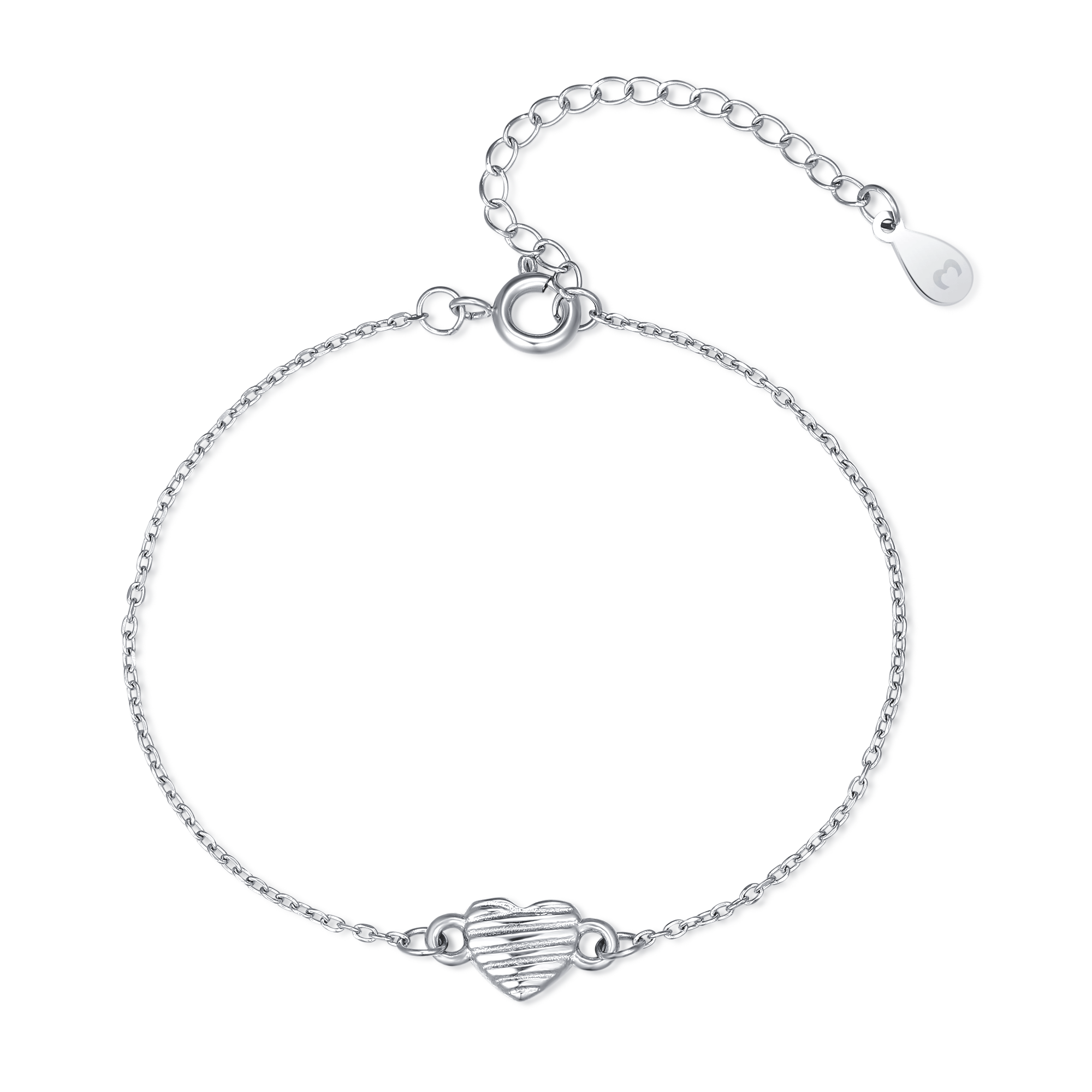 Heart Relief Bracelet
