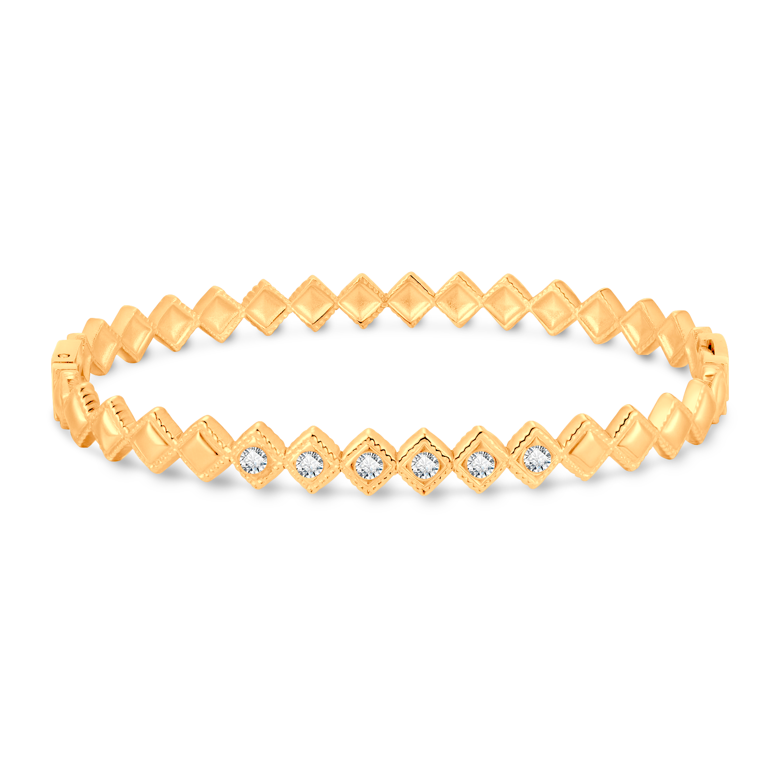 Rhombuses Cuff Bracelet